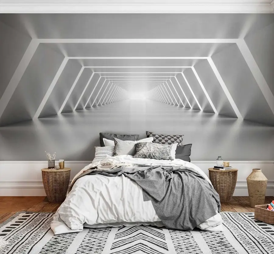 Fototapeta Szary tunel u03369