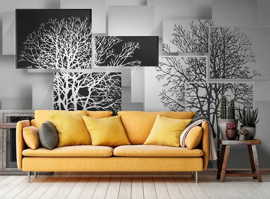 Fototapeta Drzewo Yin Yan u09369
