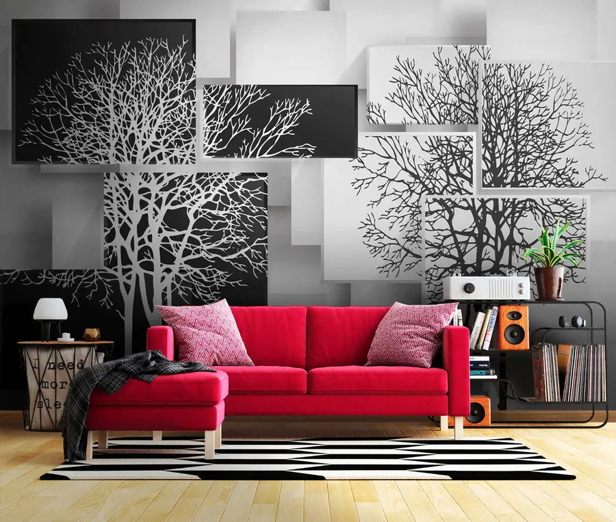 Fototapeta Drzewo Yin Yan u09369