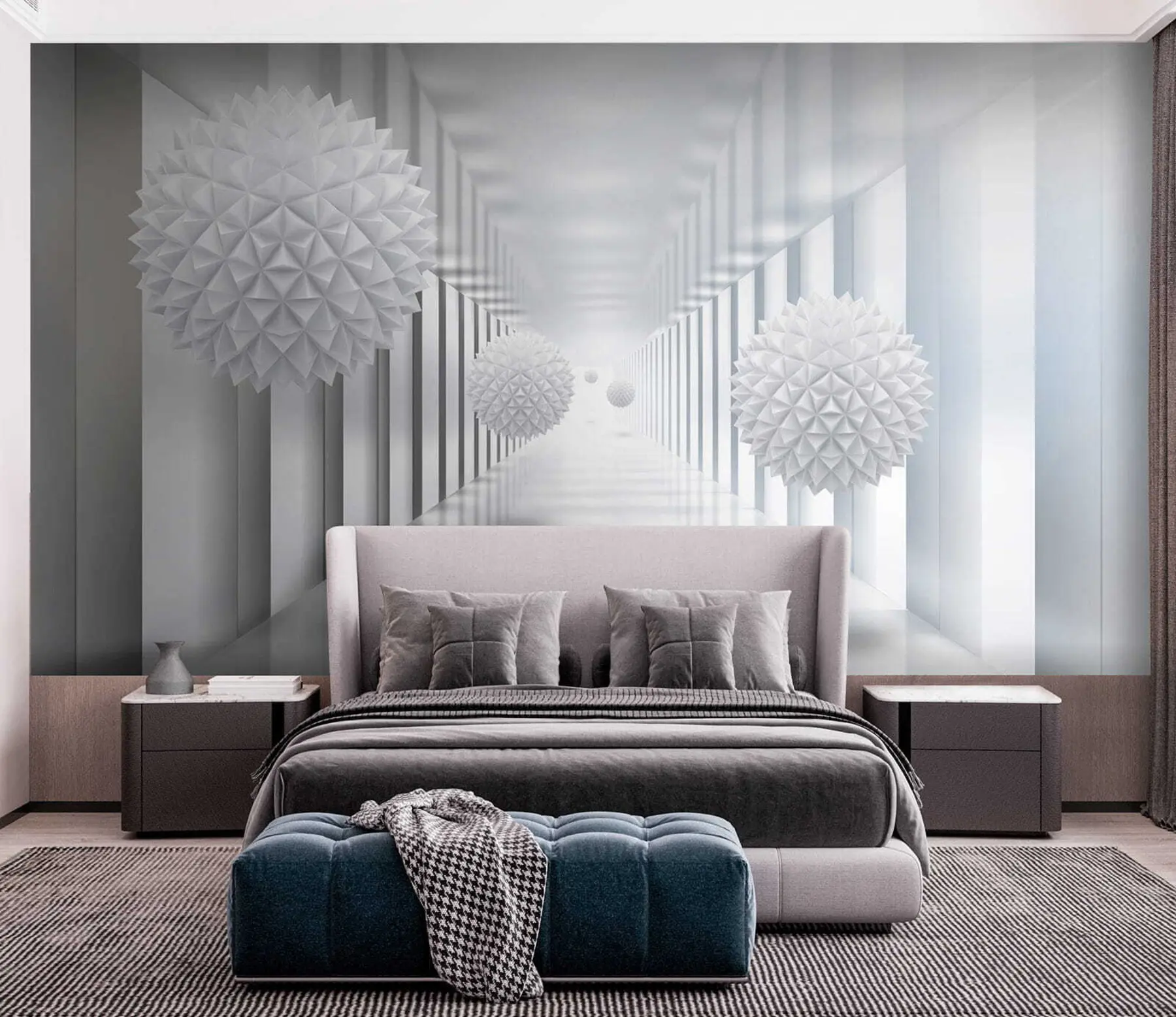 Fototapeta Piłki w tunelu u24571