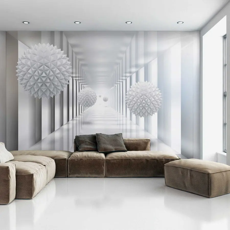 Fototapeta Piłki w tunelu u24571