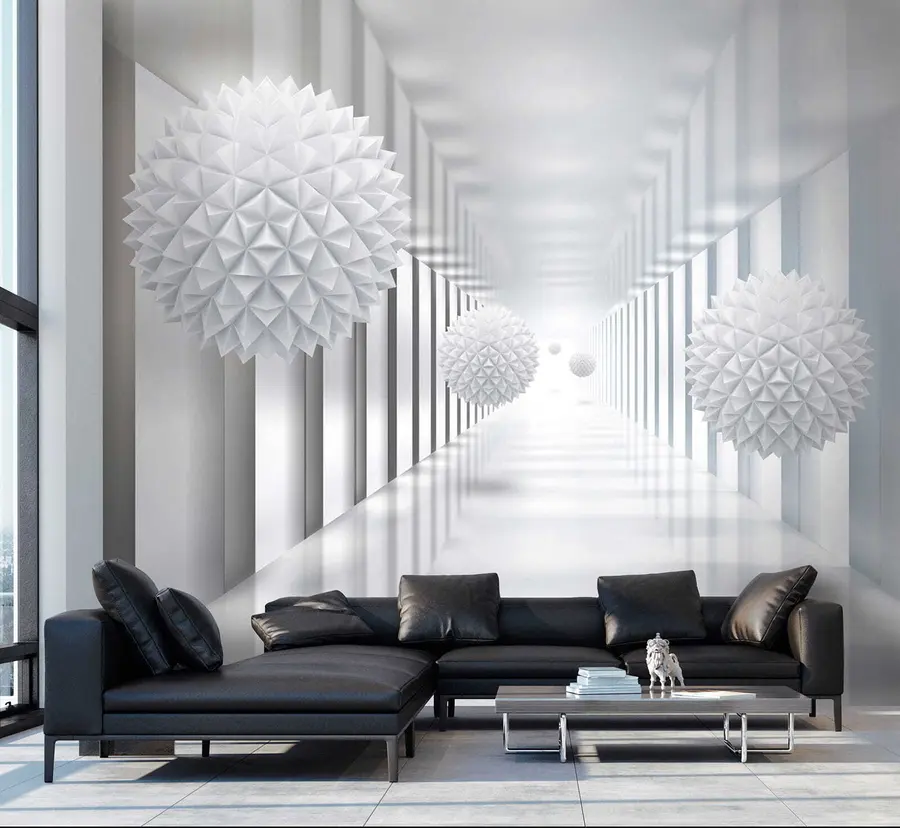 Fototapeta Piłki w tunelu u24571