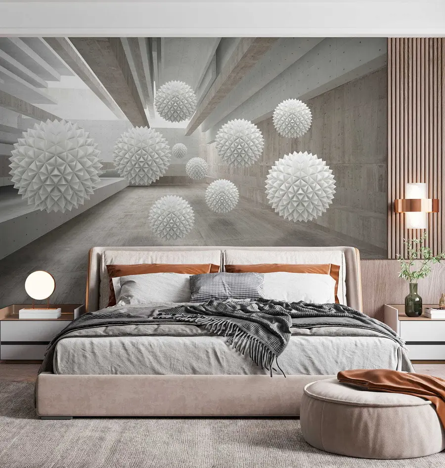 Fototapeta Kule unoszące się w powietrzu u34969