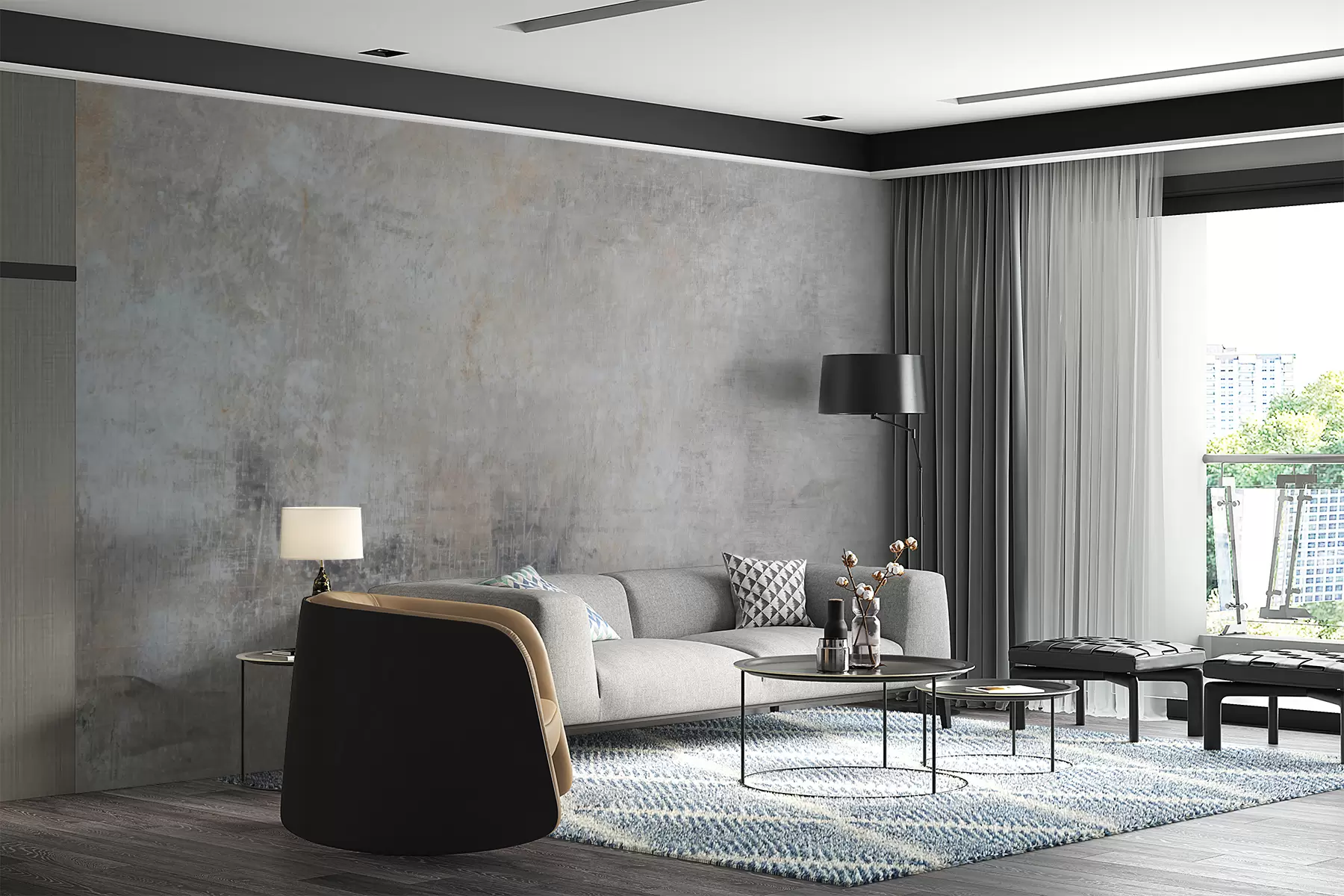 Fototapeta Betonowa ściana u47663