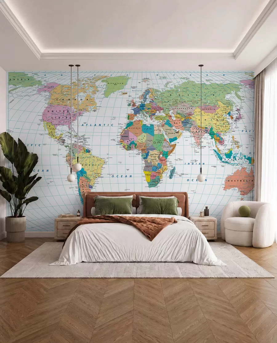 Fototapeta Mapa świata u53652