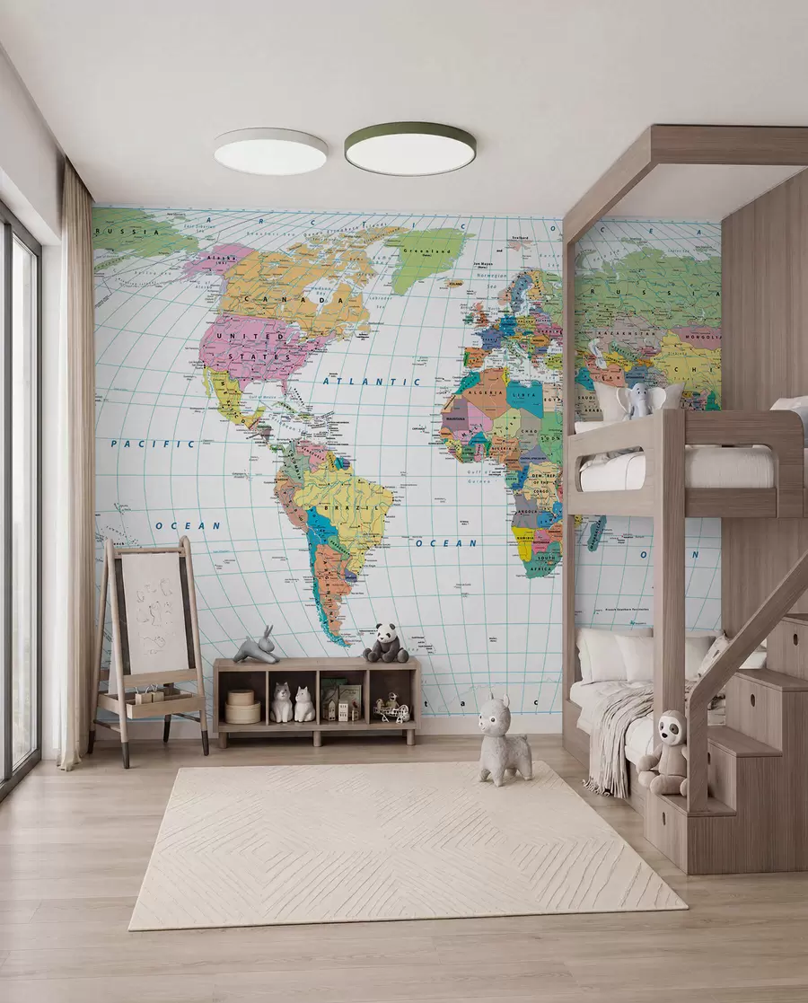 Fototapeta Mapa świata u53652