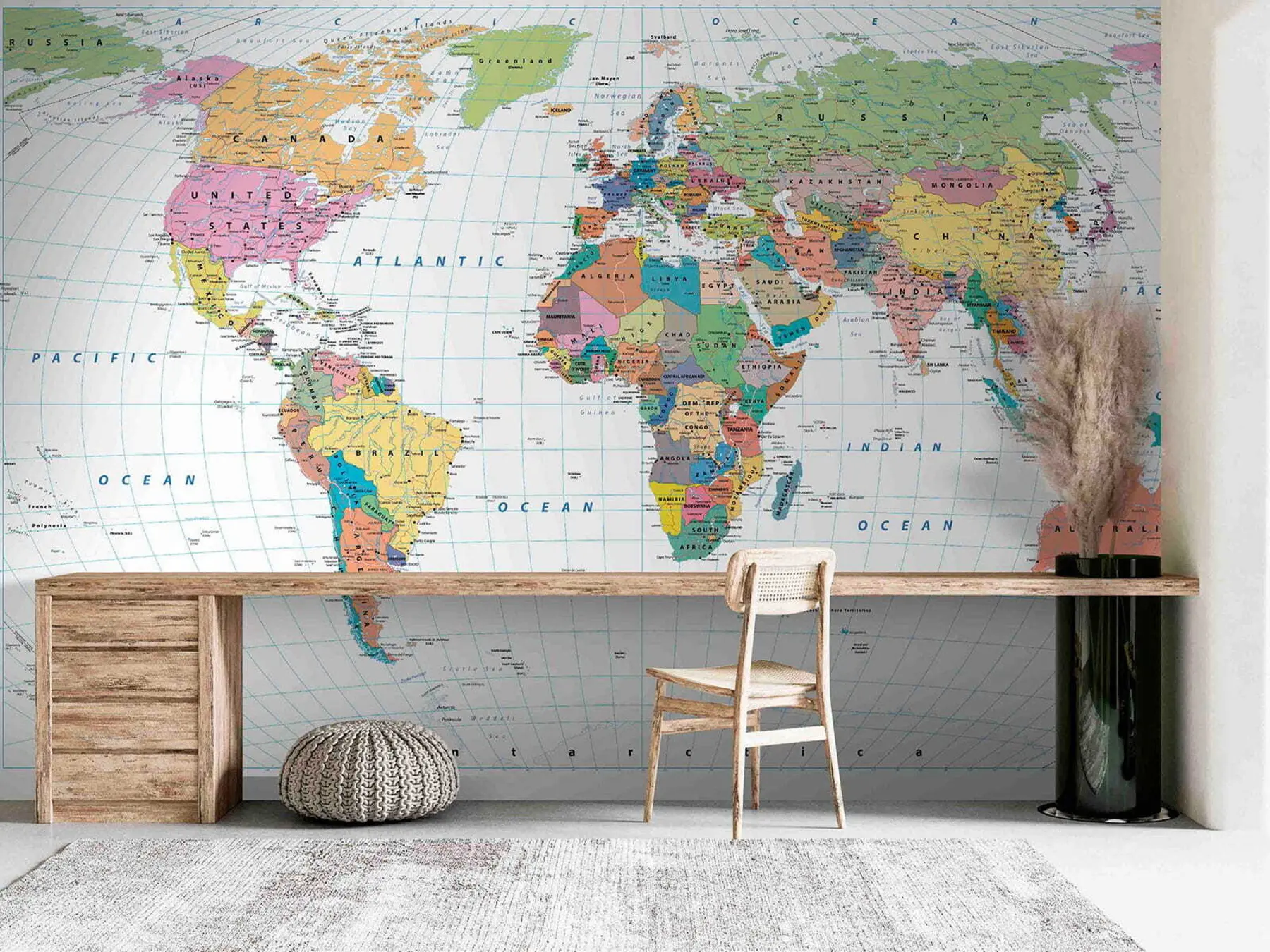 Fototapeta Mapa świata u53652