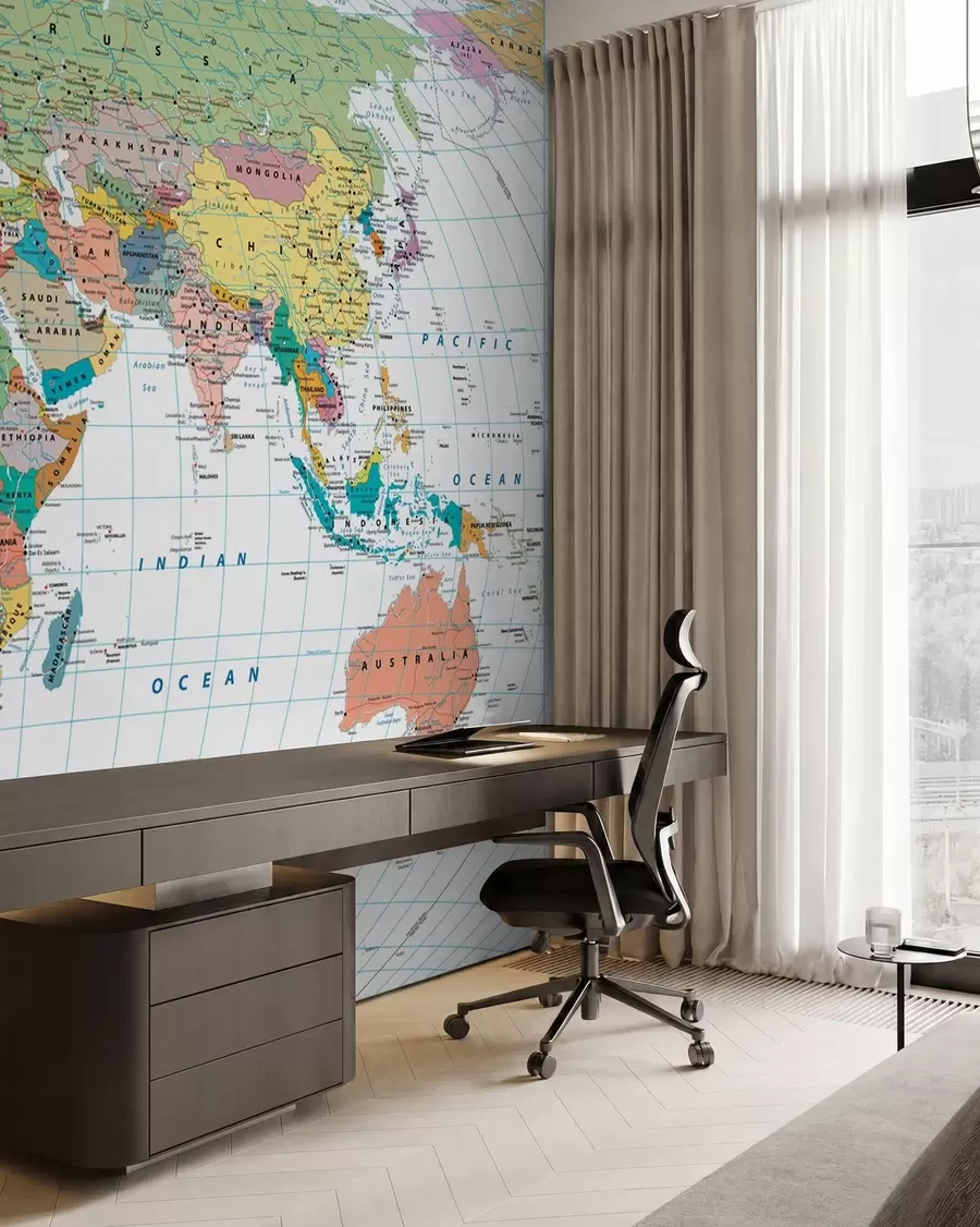 Fototapeta Mapa świata u53652