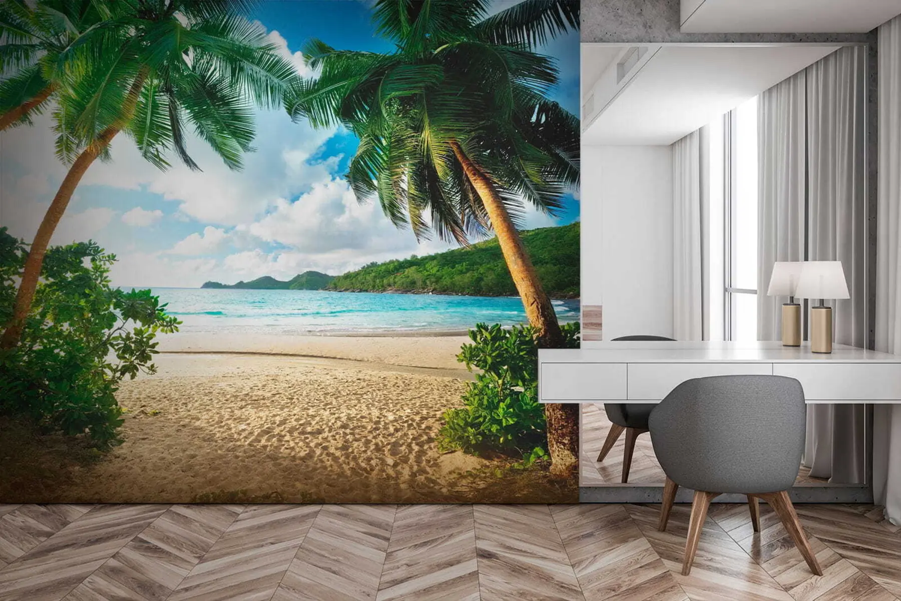 Fototapeta Odpocznij pod palmami u53753