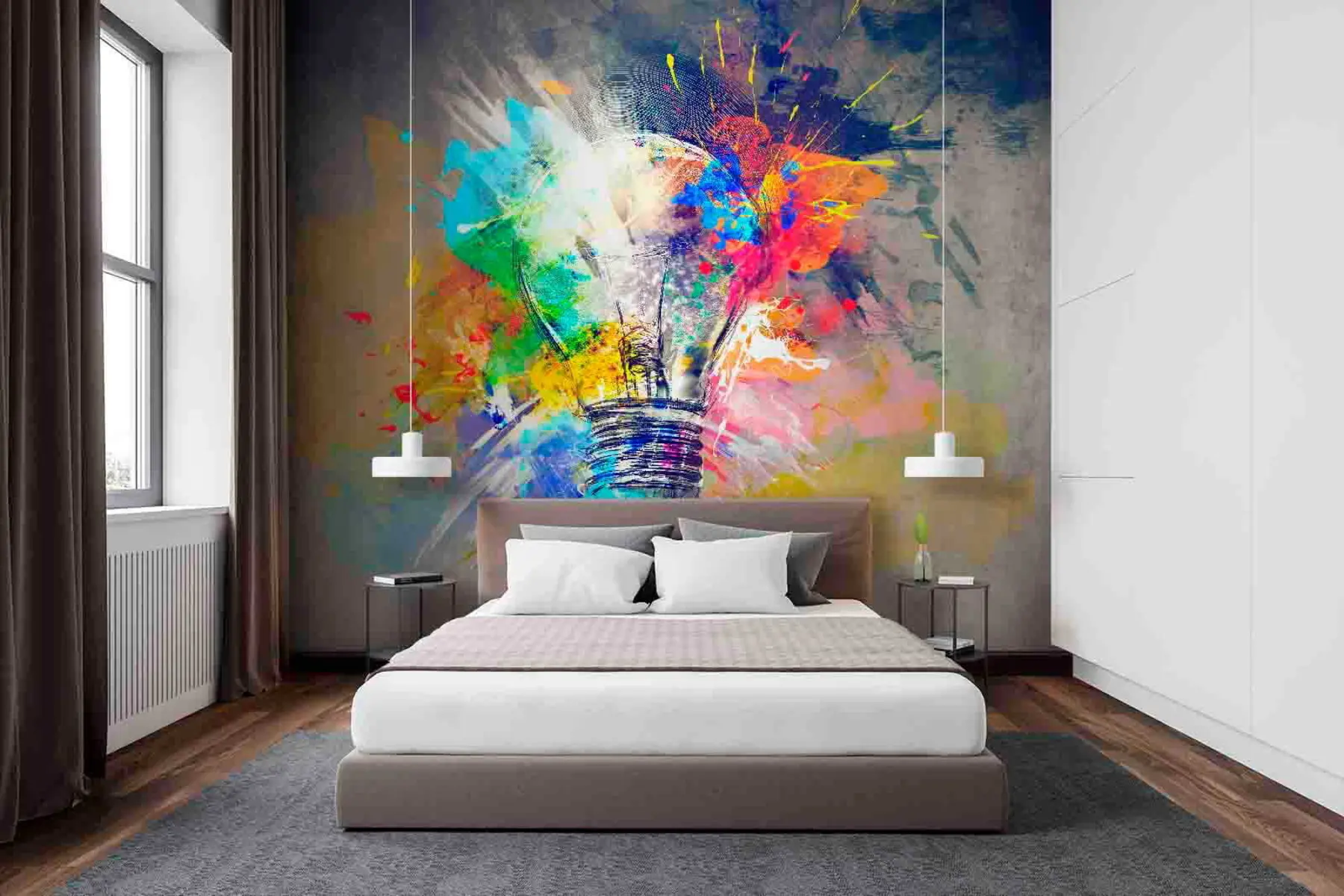 Fototapeta Narodziny pomysłu, abstrakcja u53882