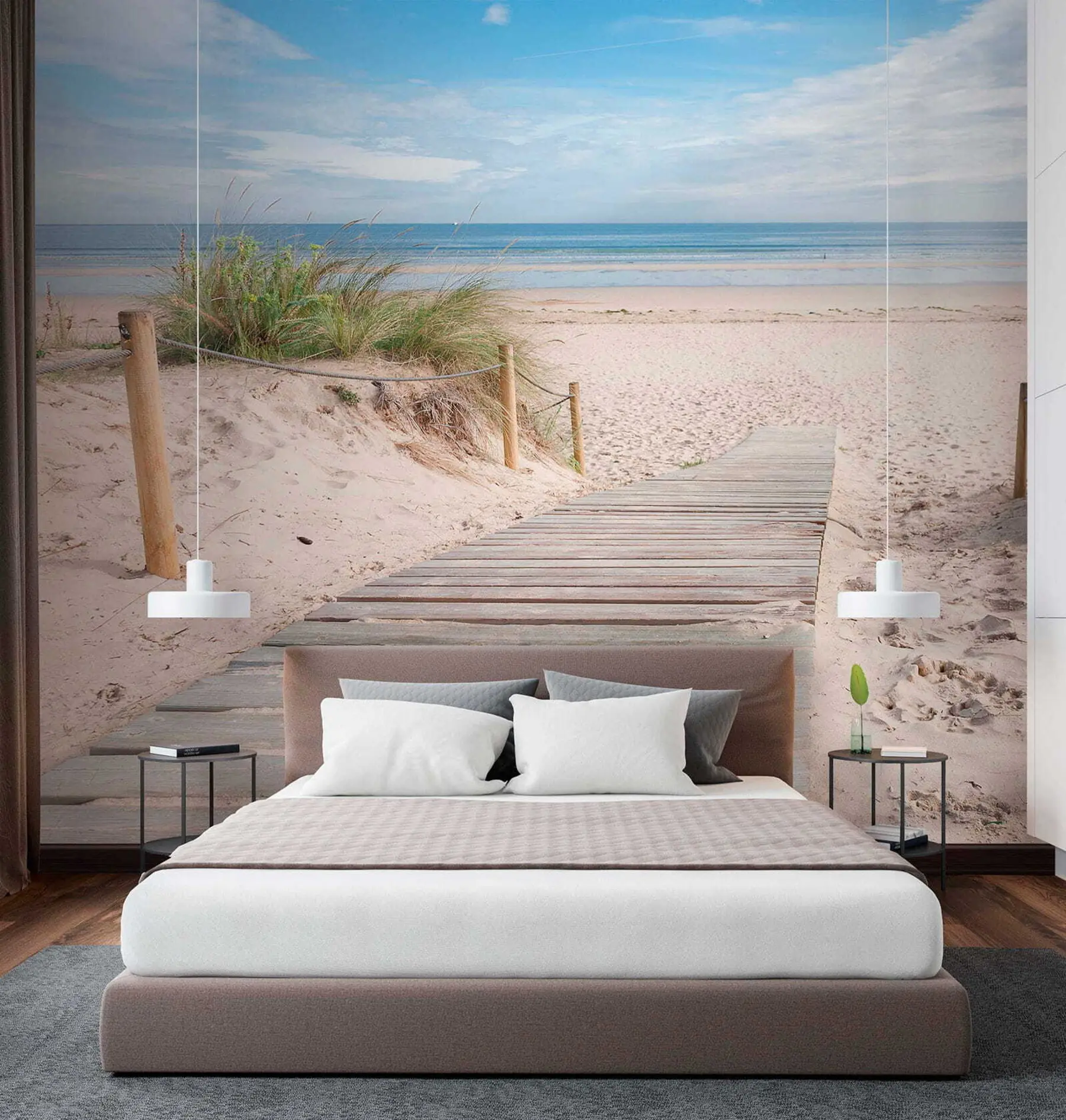 Fototapeta Ścieżka do piaszczystej plaży u54357