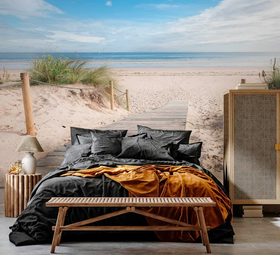 Fototapeta Ścieżka do piaszczystej plaży u54357