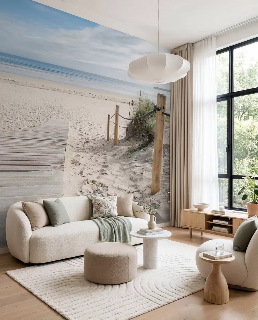 Fototapeta Ścieżka do piaszczystej plaży u54357