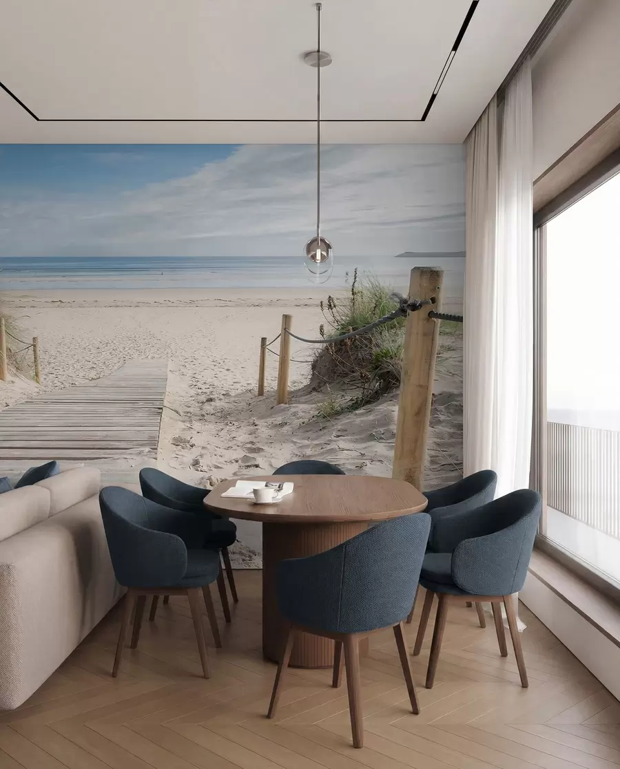 Fototapeta Ścieżka do piaszczystej plaży u54357