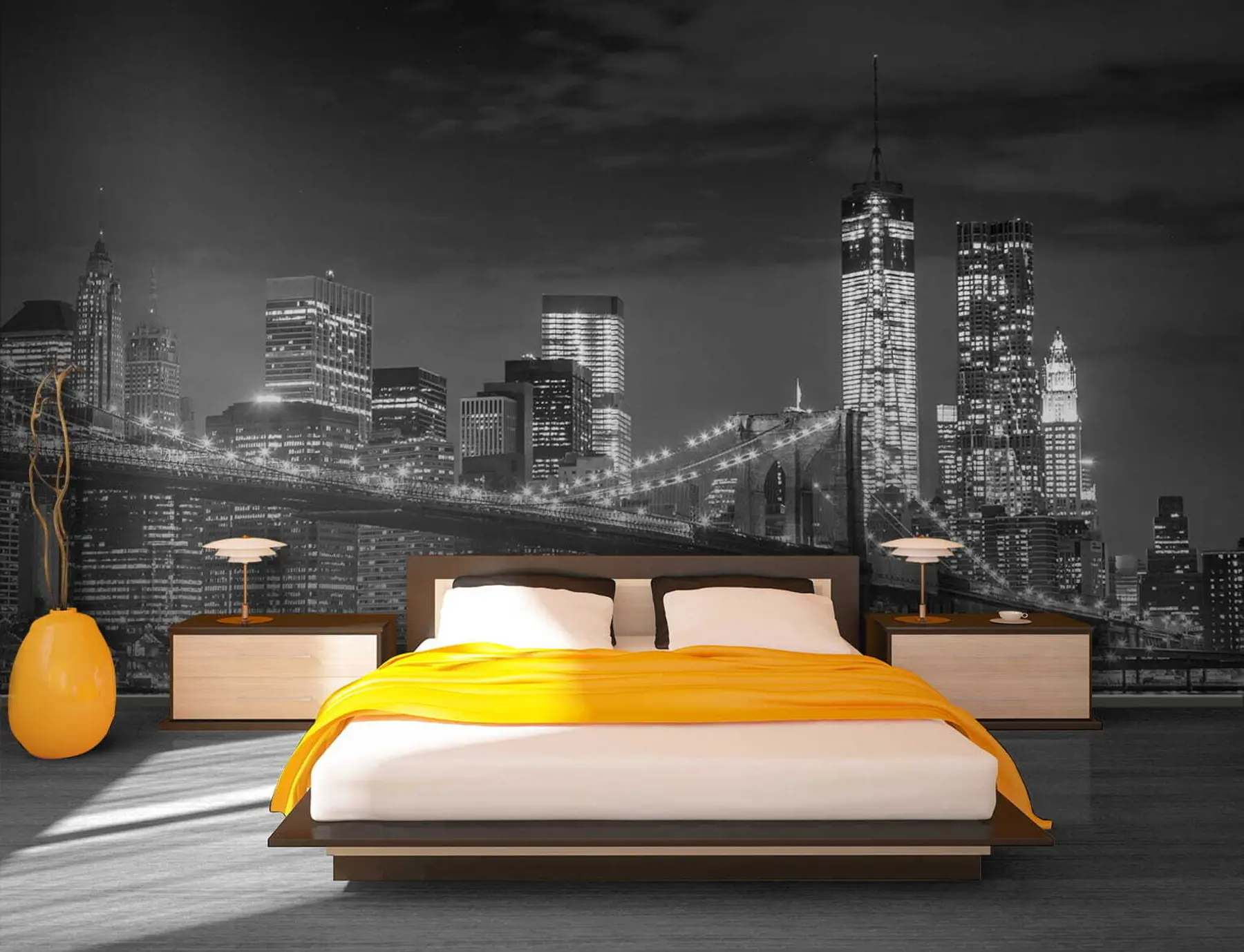 Fototapeta Miasto w nocy u56428