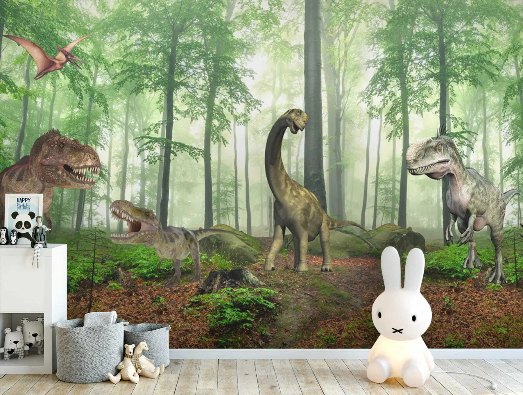 Fototapeta Dinozaury na wolności u60039