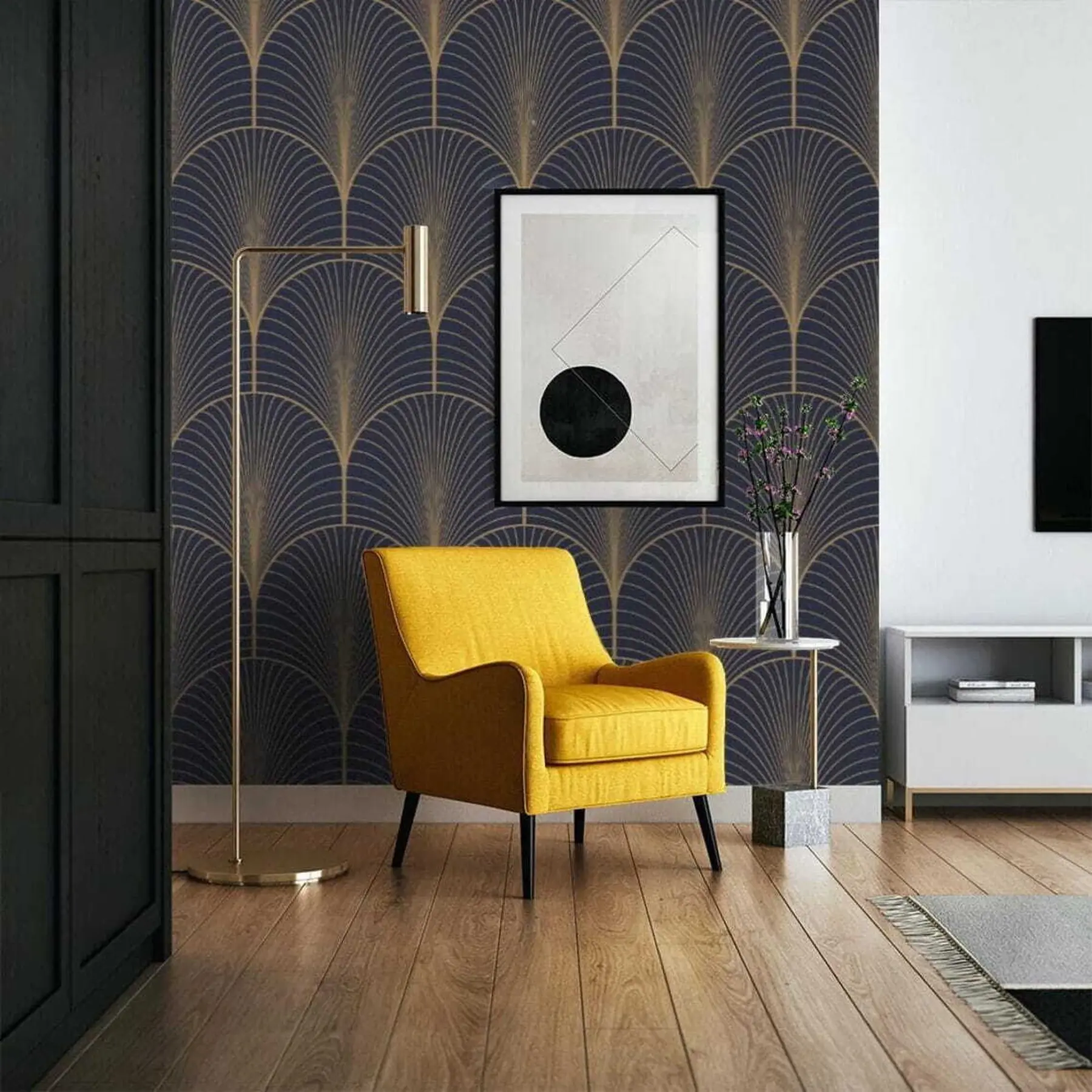 Fototapeta Wzór w stylu art deco u53246