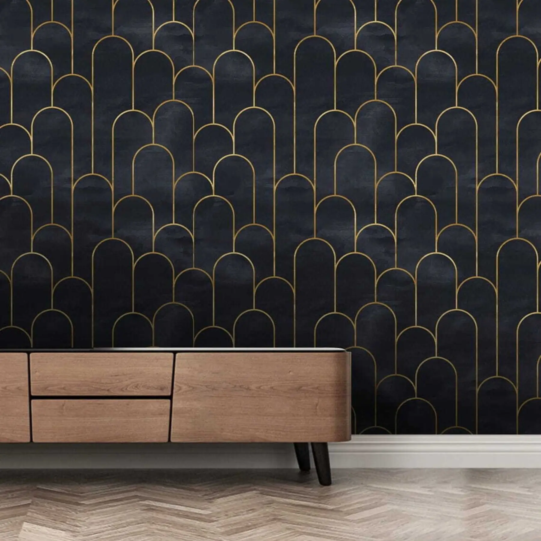 Fototapeta Łuki w stylu art deco u53281