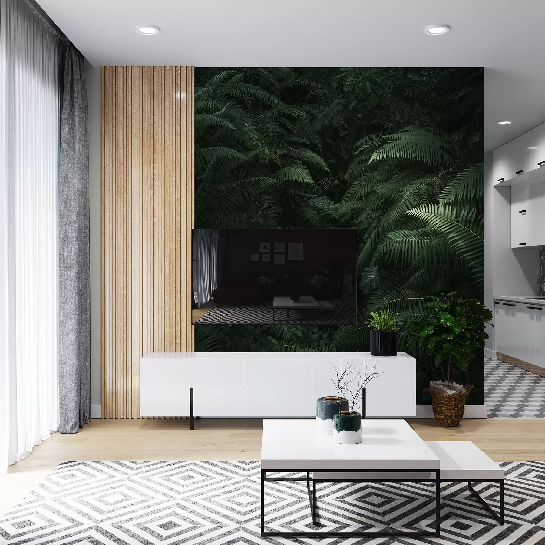 Fototapeta Zarośla paproci u51904