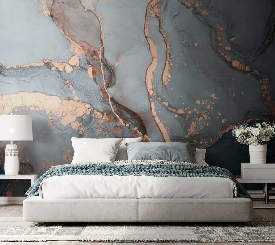 Fototapeta Niebieski marmur u24799