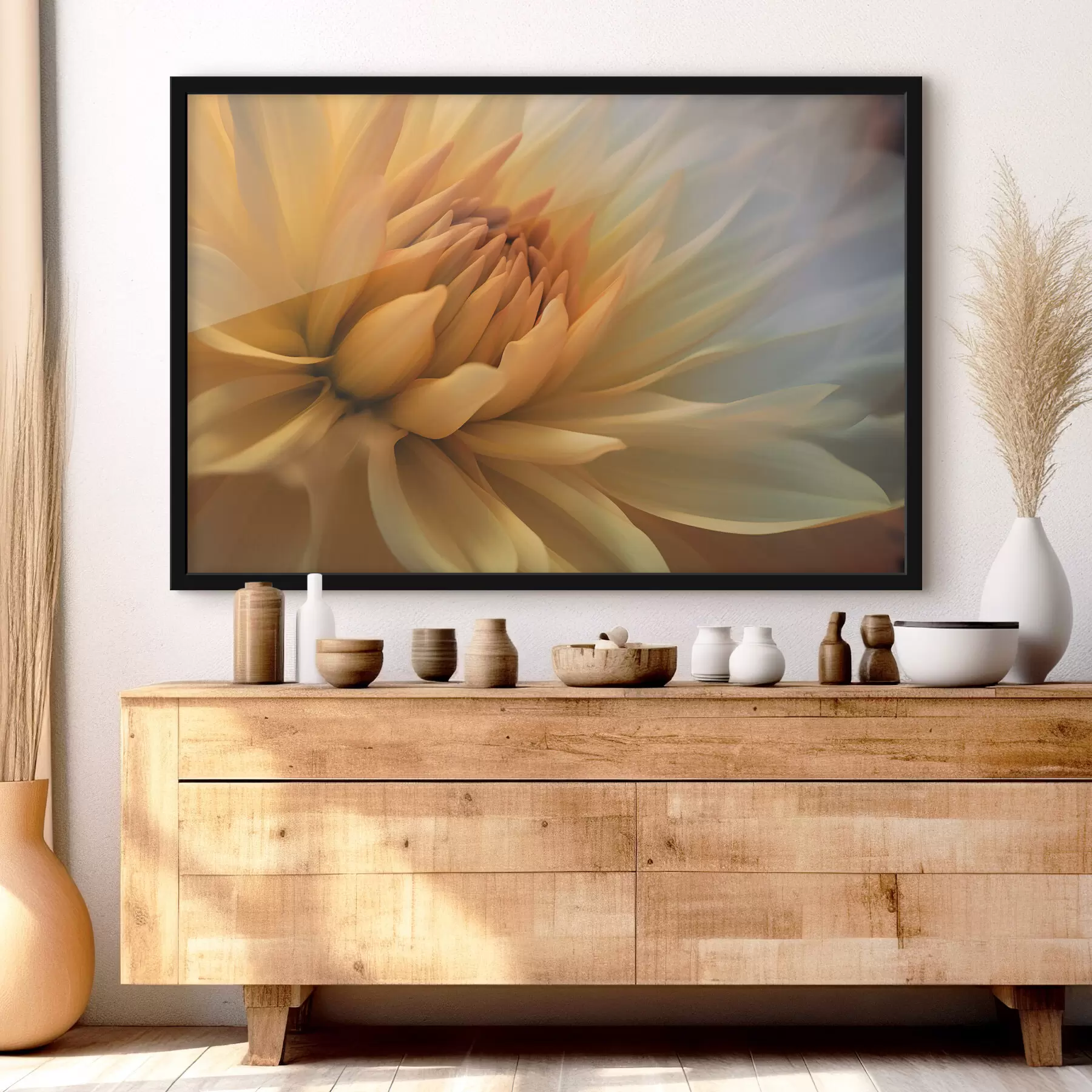 Fototapeta Delikatny, duży kwiat f37388