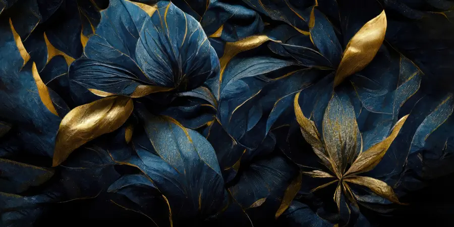 Fototapeta Niebieskie królewskie kwiaty u74140d1