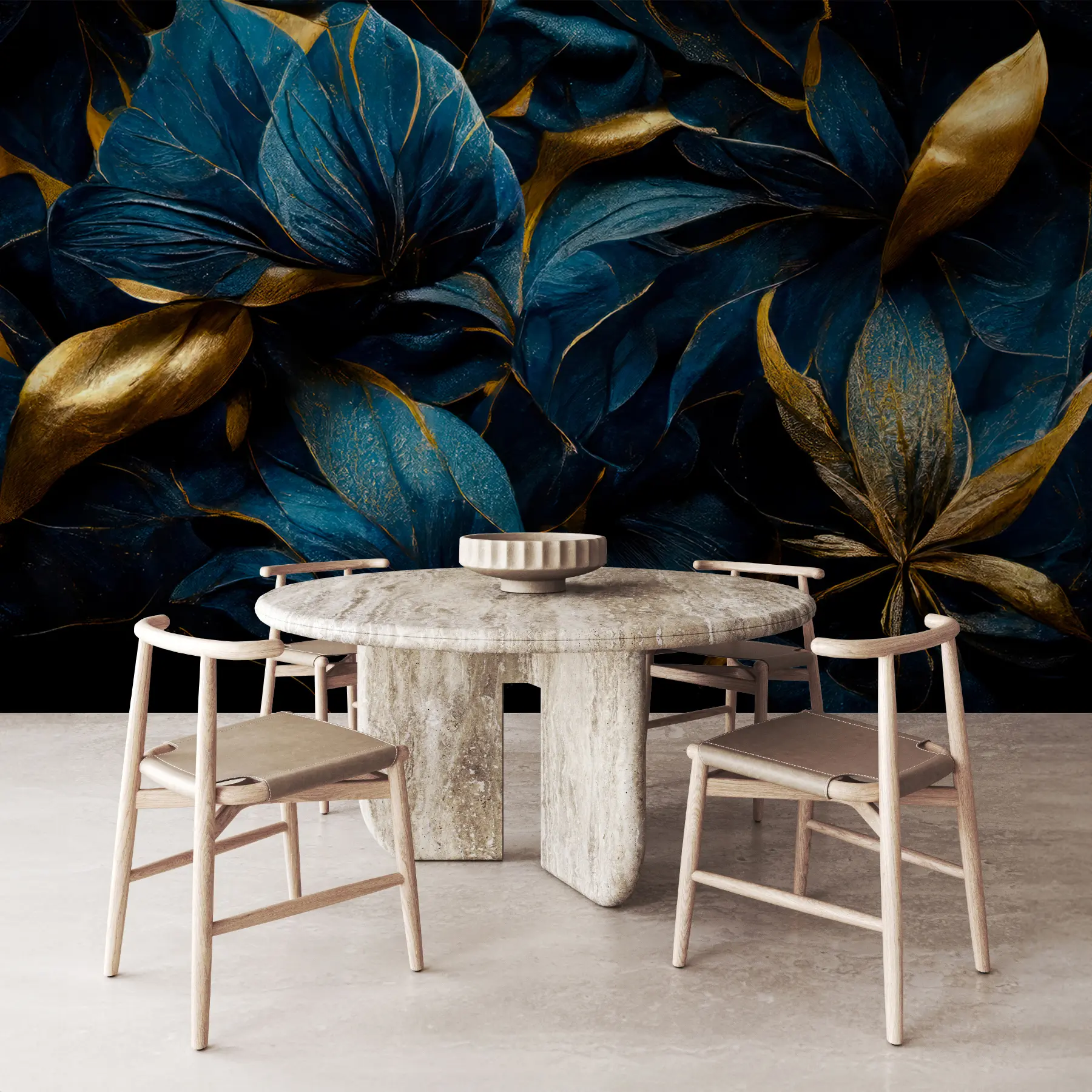 Fototapeta Niebieskie królewskie kwiaty u74140d1