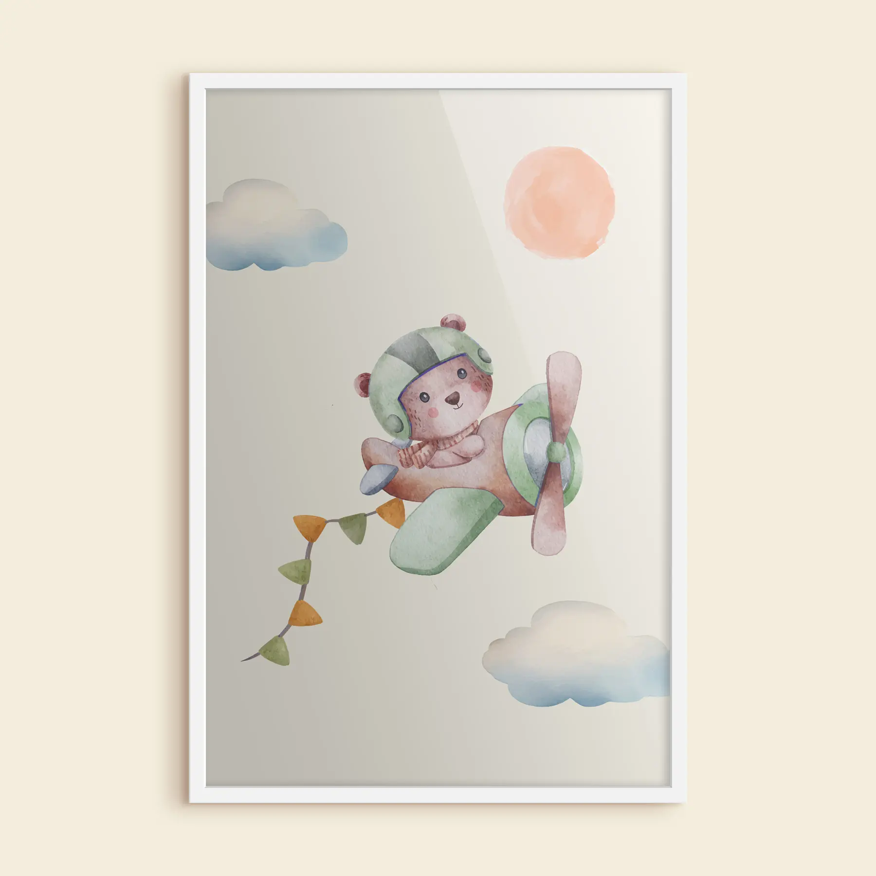 Fototapeta Lot pluszowego misia w apteczce f37916