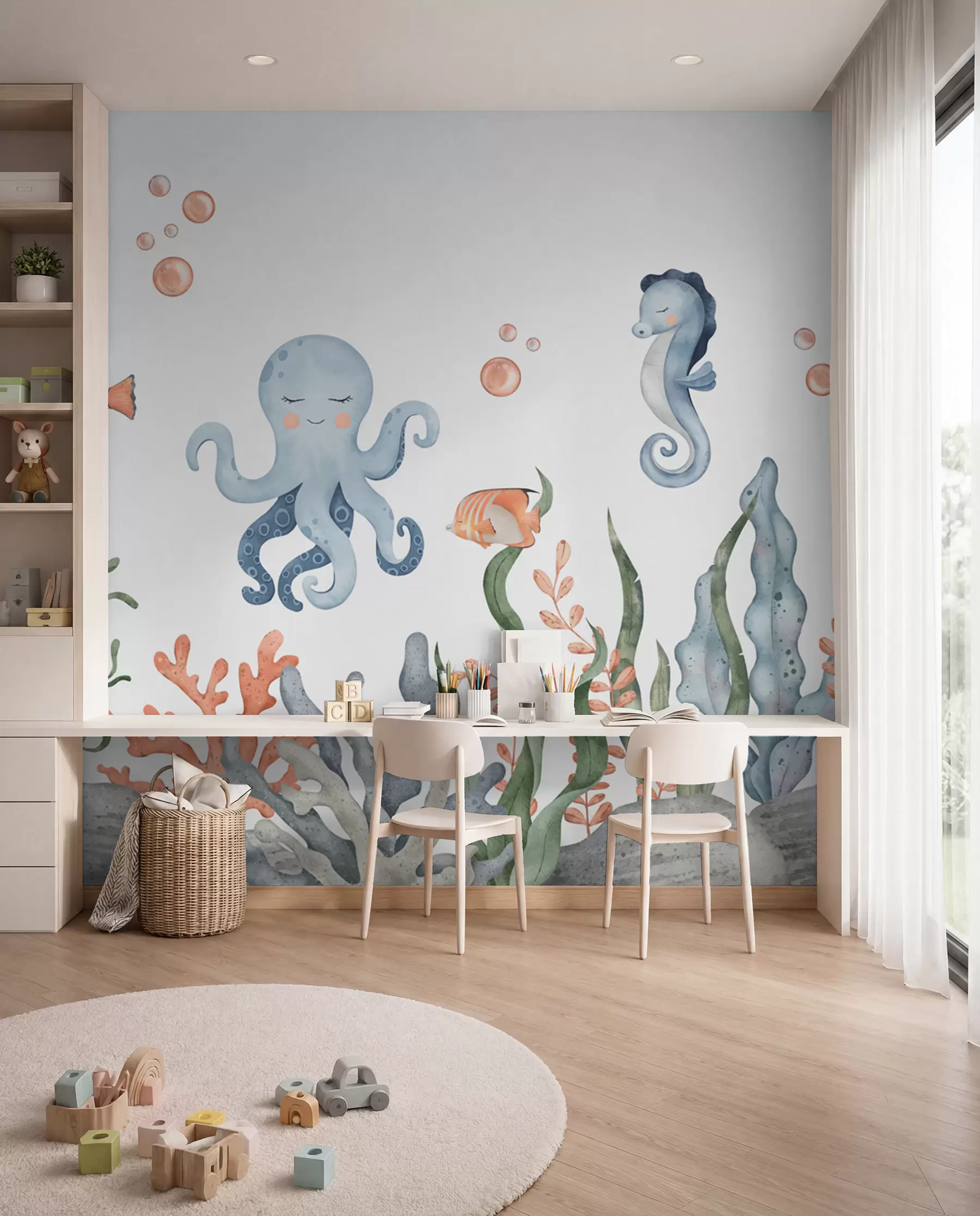 Fototapeta Mali przyjaciele oceanu w00383