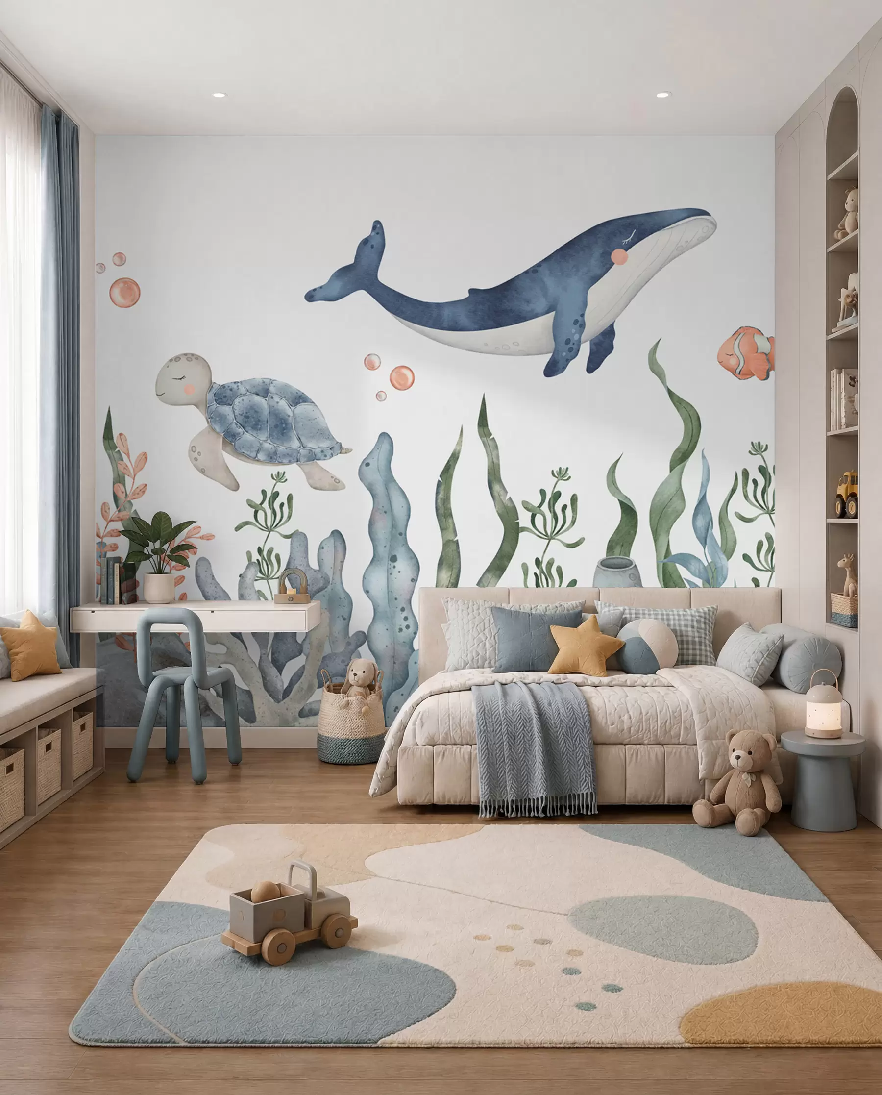 Fototapeta Mali przyjaciele oceanu w00383