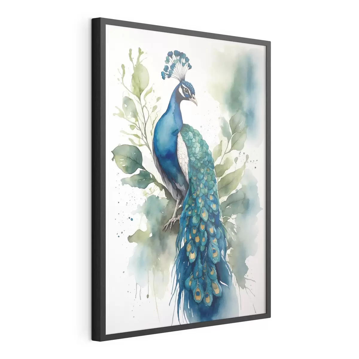 Plakat Paw w akwareli f38189