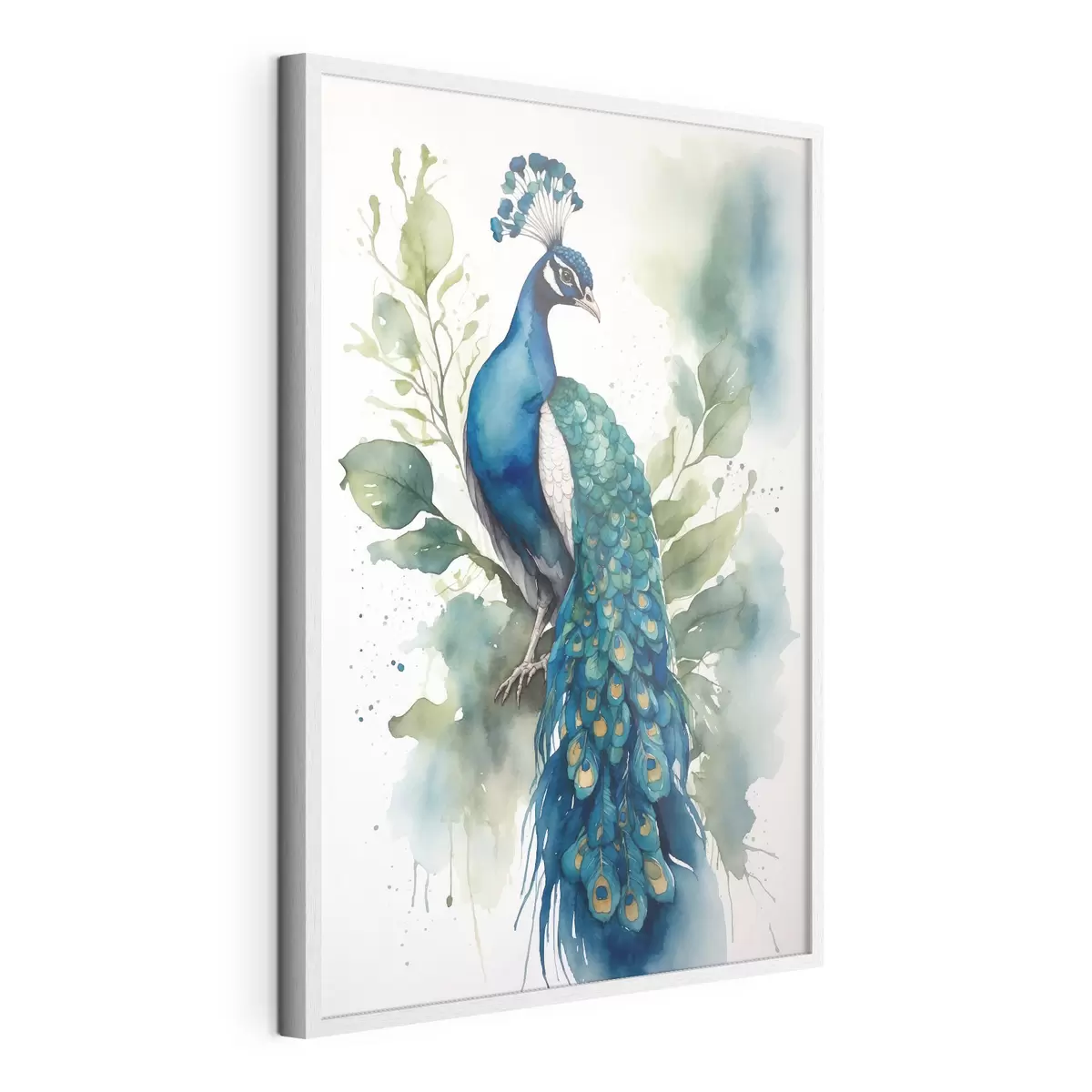 Plakat Paw w akwareli f38189