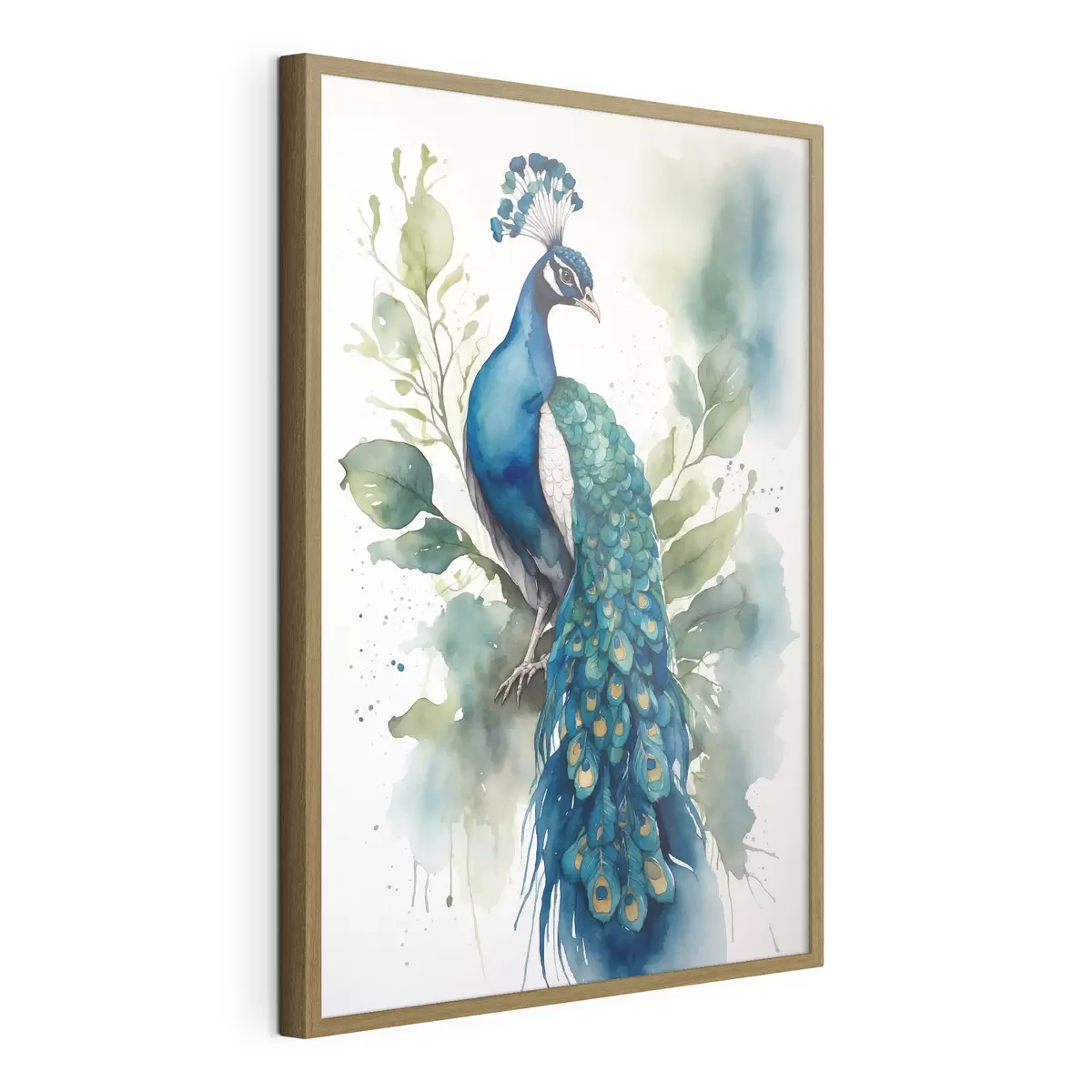 Plakat Paw w akwareli f38189