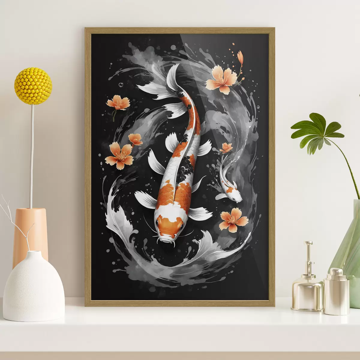 Plakat Ryby Koi f38356