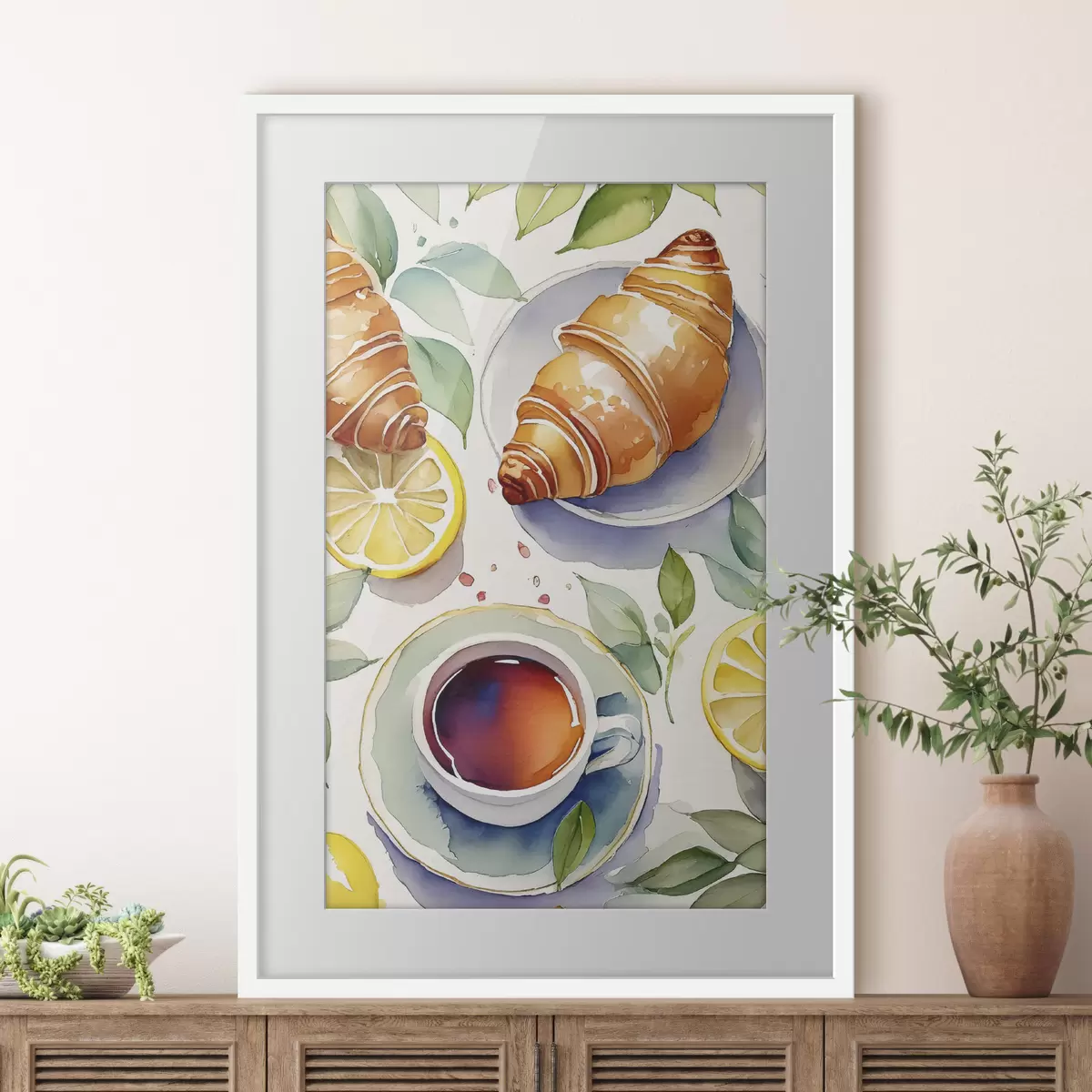 Plakat Cytrynowy poranek f38389