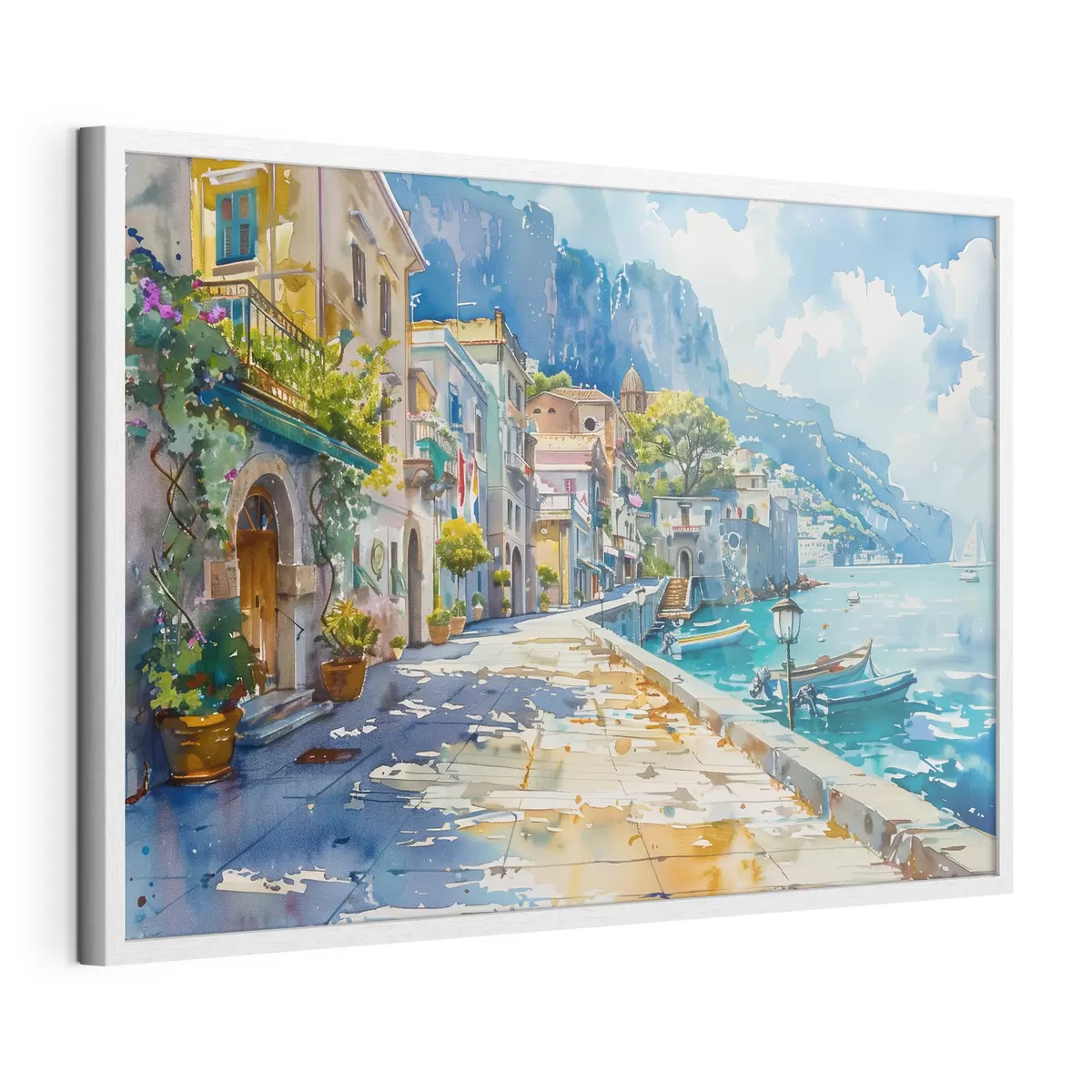 Plakat Nasyp nad morzem f38449