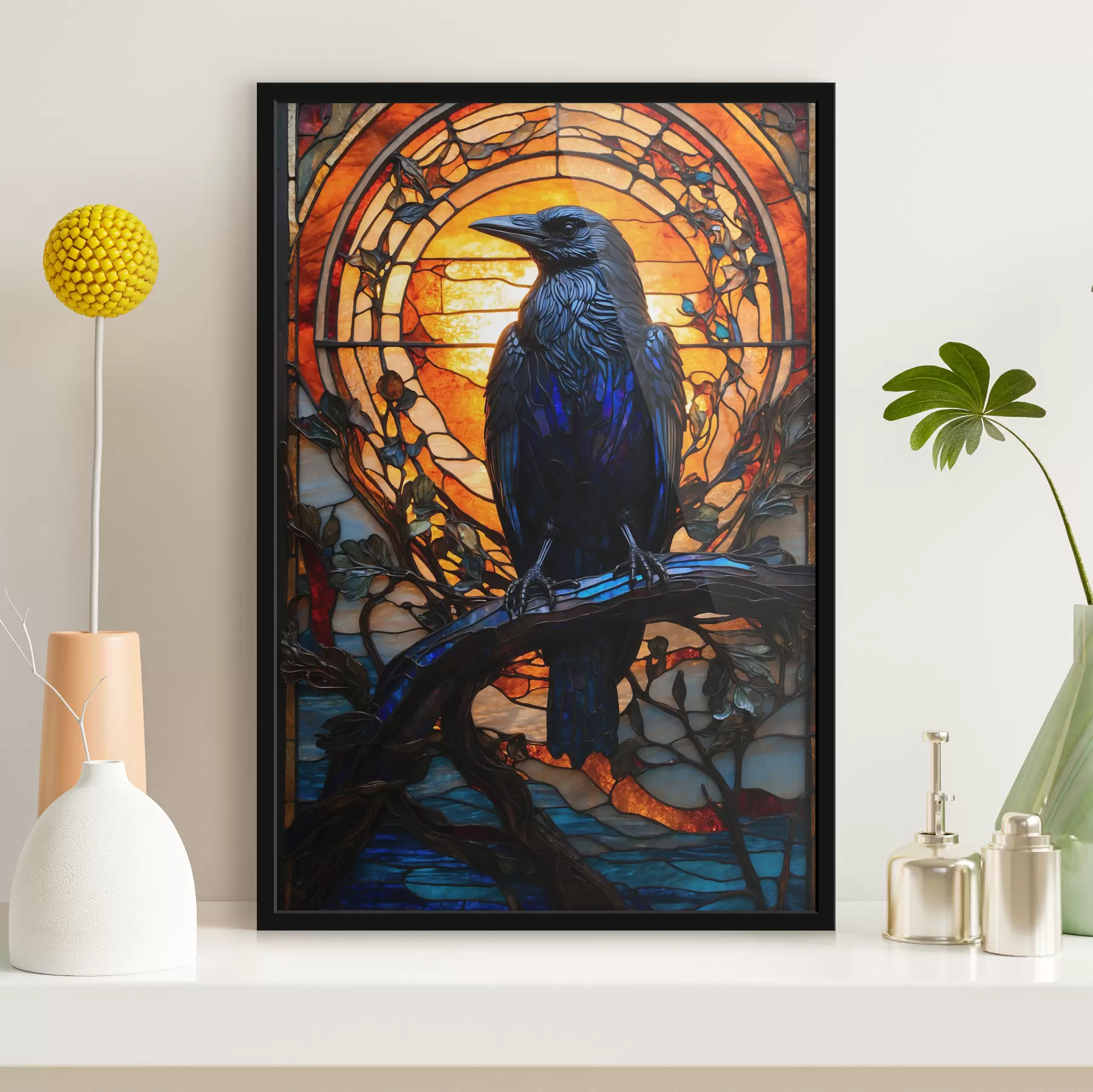 Fototapeta Kruk na gałęzi f38591