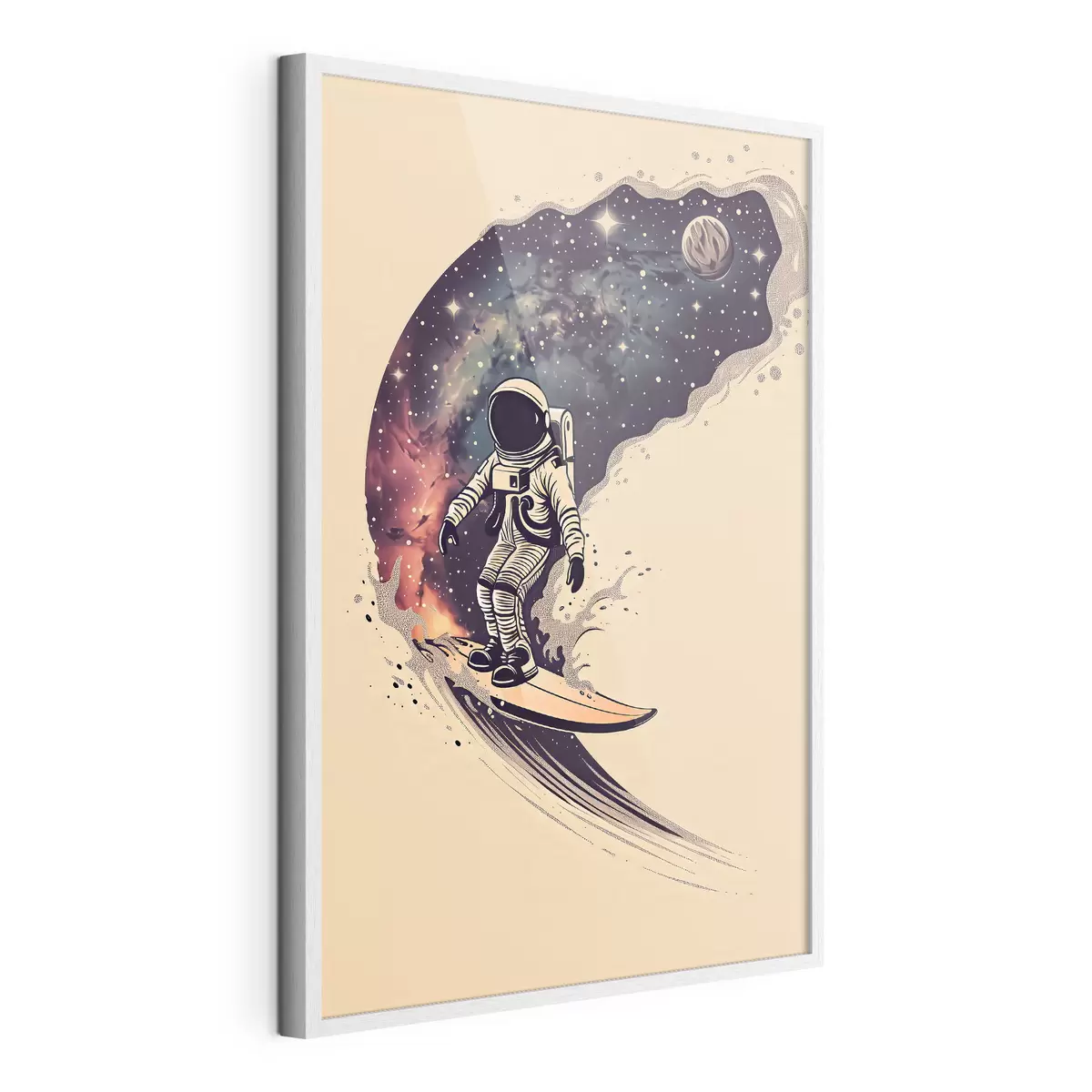 Plakat Astronauta surfer f38636