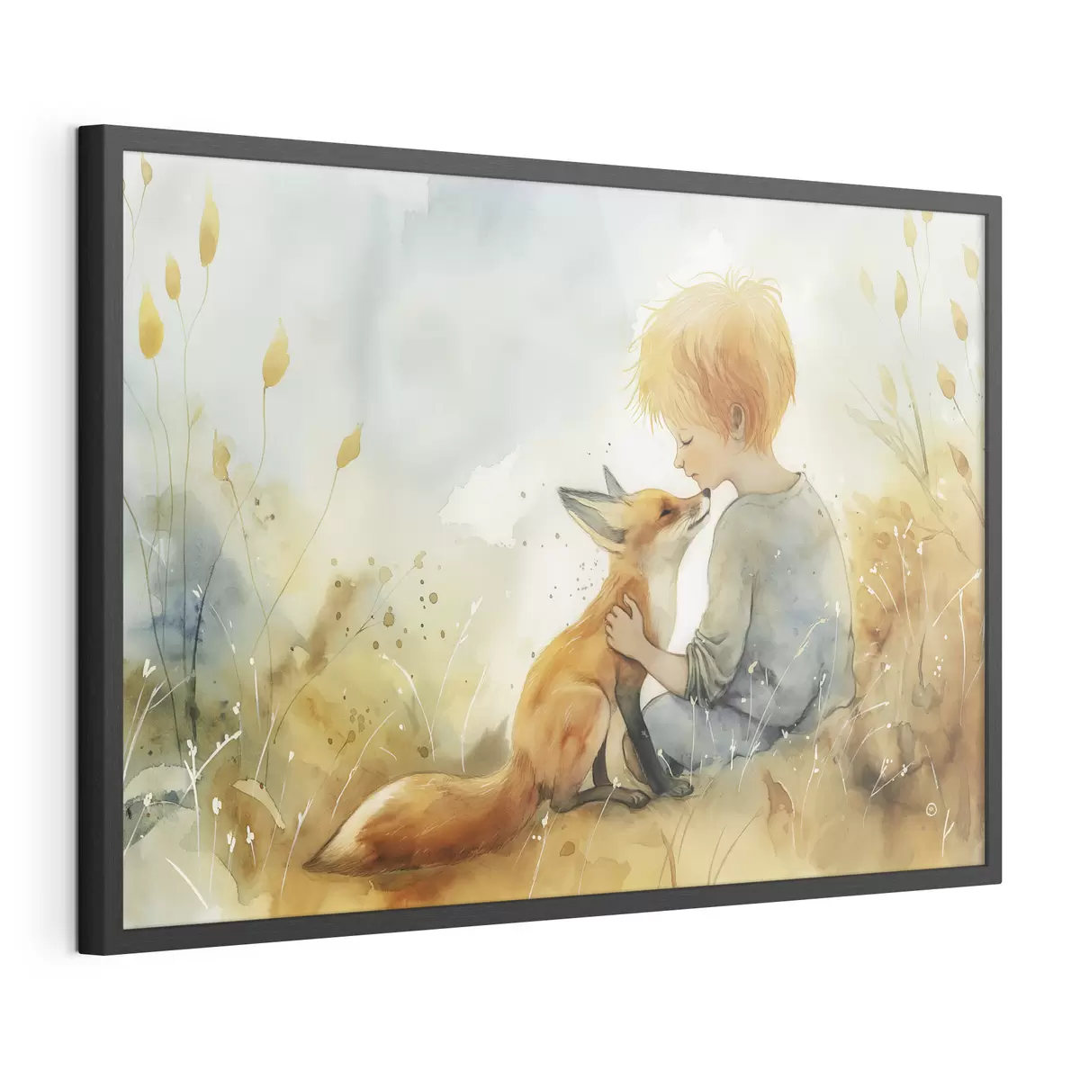 Plakat Mały Książę i lis f38790