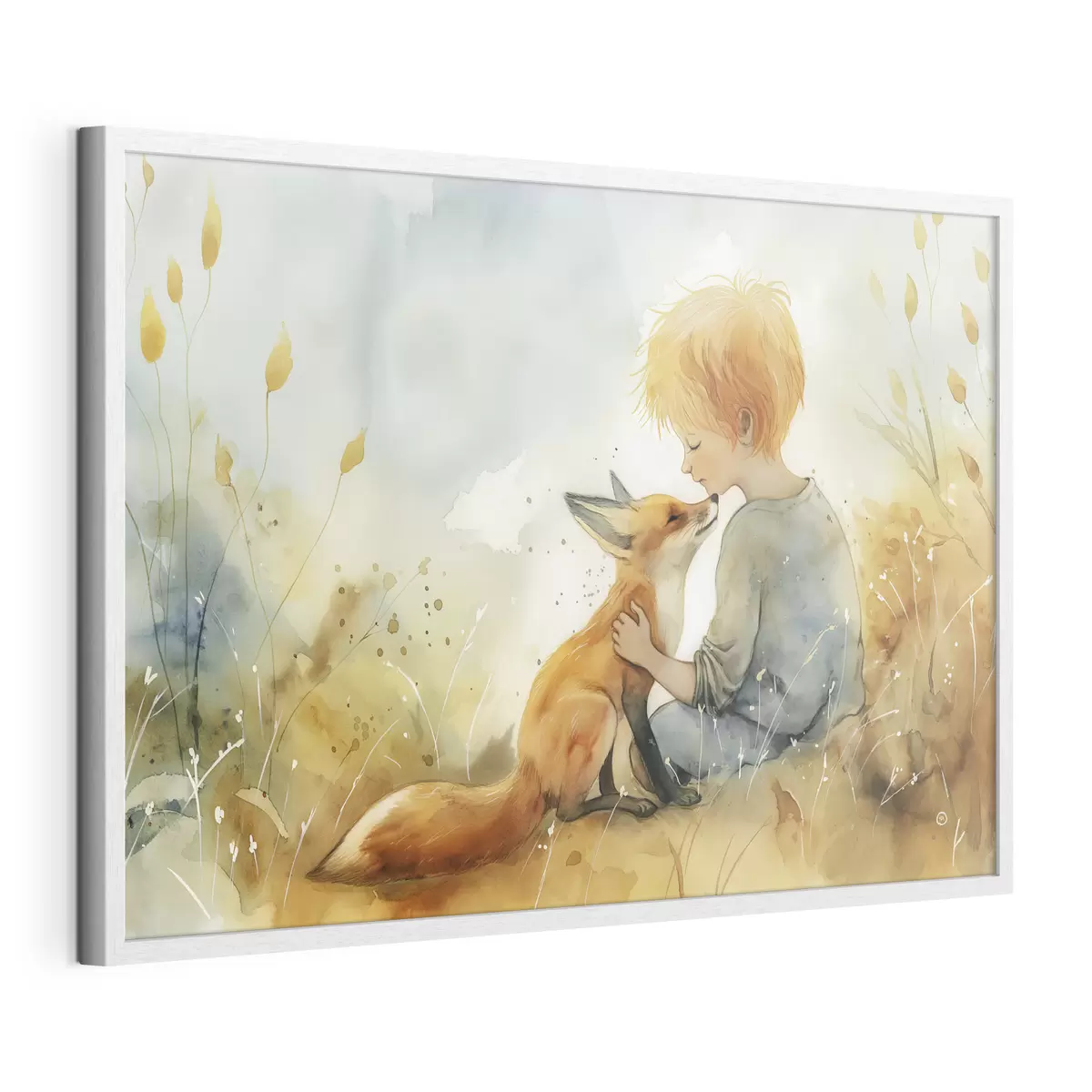 Plakat Mały Książę i lis f38790