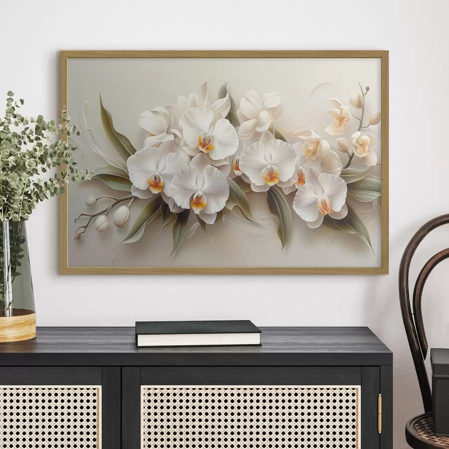 Fototapeta Lekkie orchidee f38704