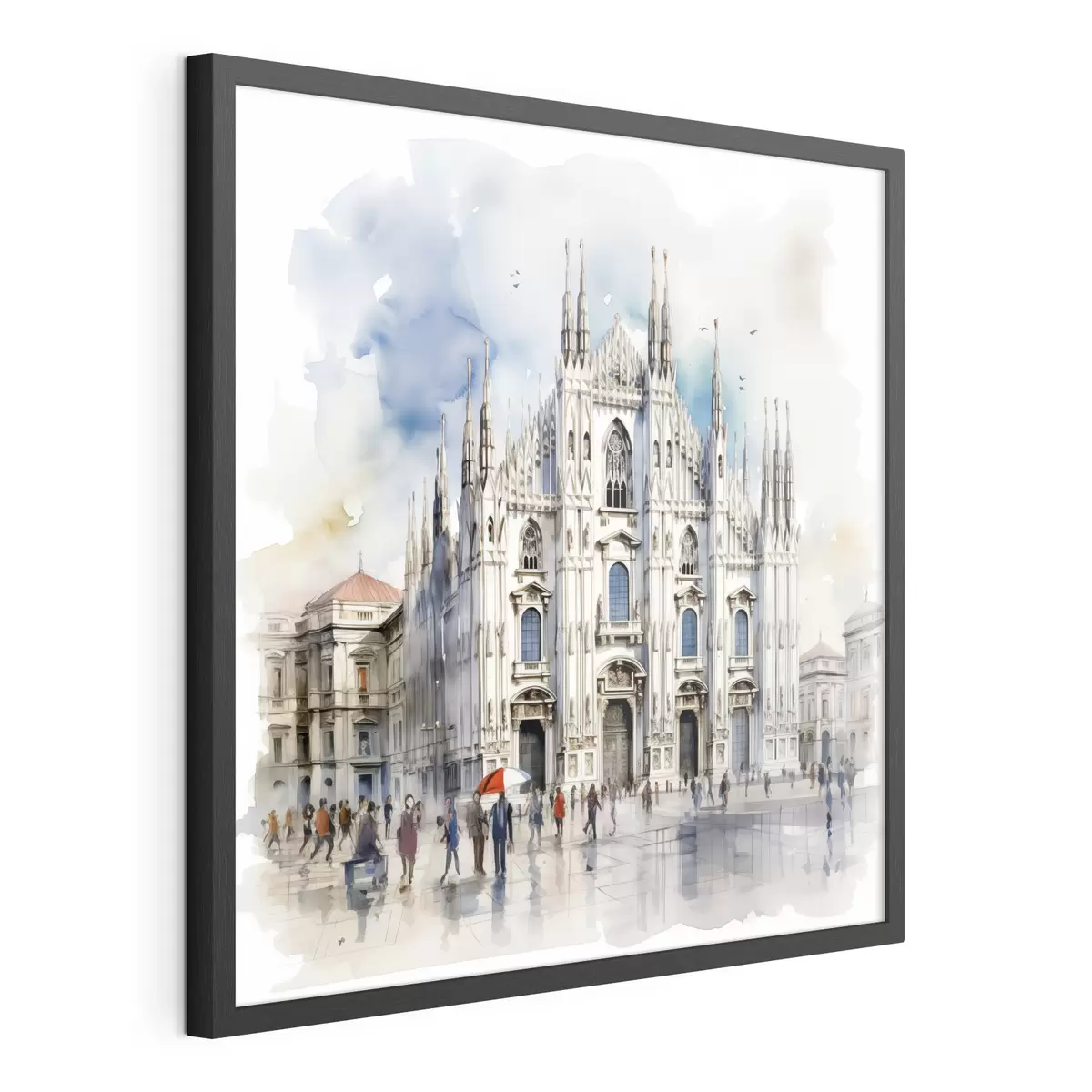 Plakat Deszcz nad Mediolanem f38938