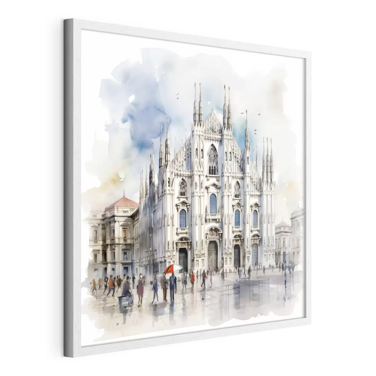 Plakat Deszcz nad Mediolanem f38938