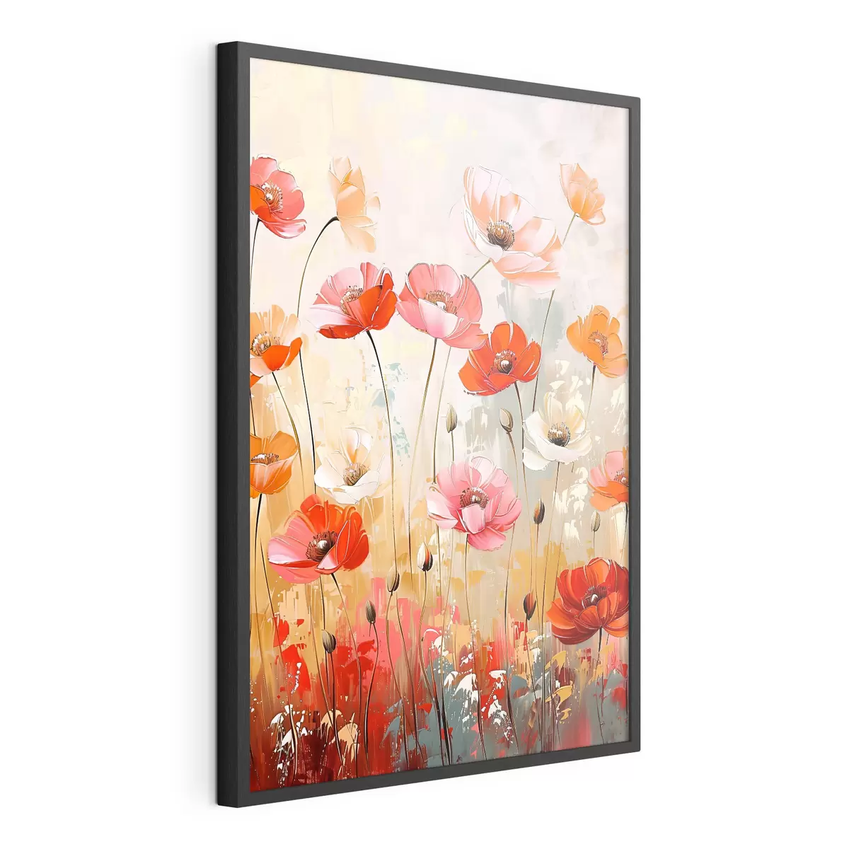 Plakat Maki na polu f39048