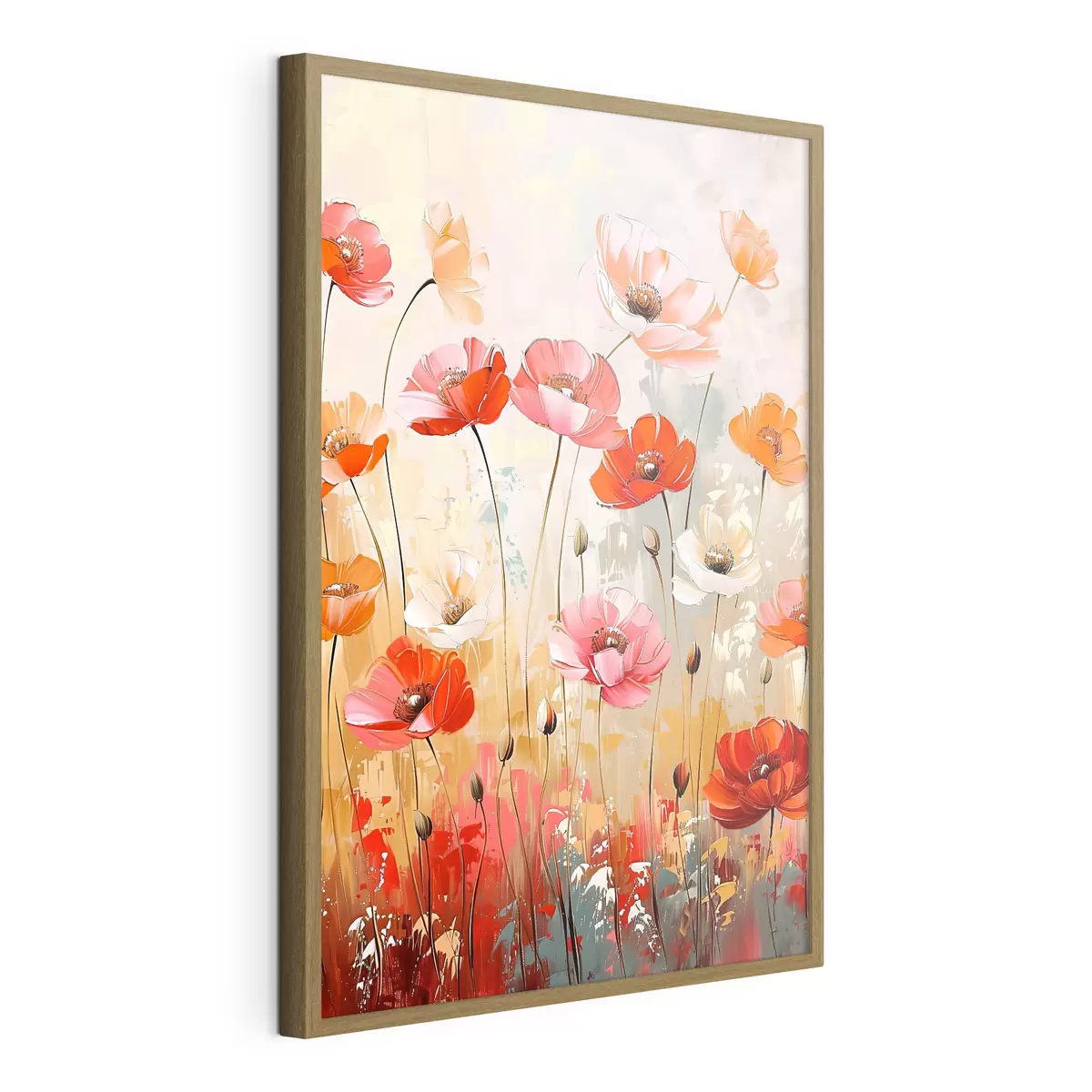 Plakat Maki na polu f39048