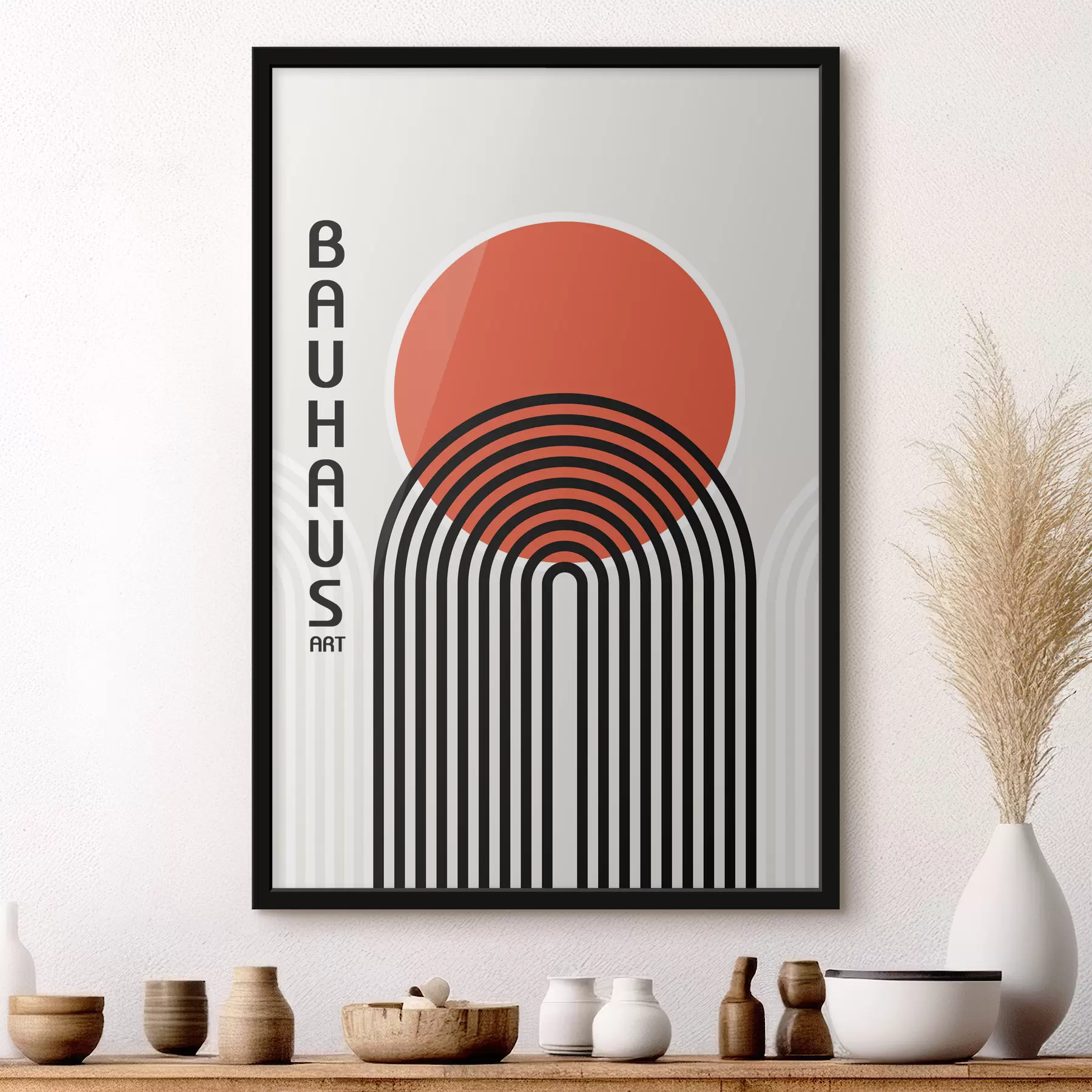 Obraz Abstrakcja geometryczna Bauhausu f39261