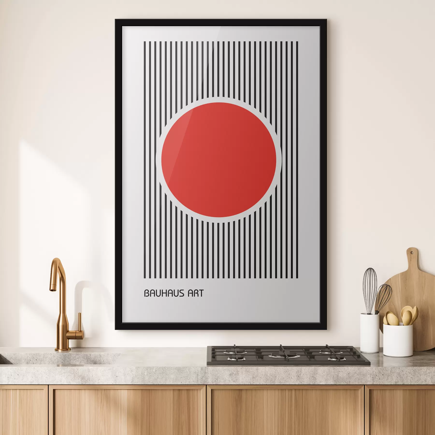 Fototapeta Abstrakcja geometryczna Bauhausu f39262
