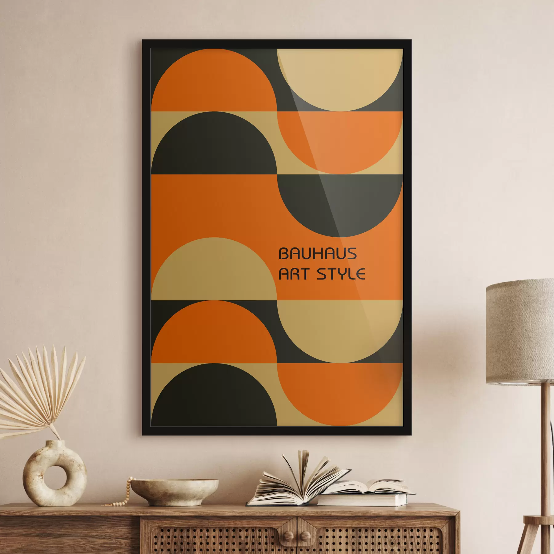 Fototapeta Abstrakcja geometryczna Bauhausu f39264