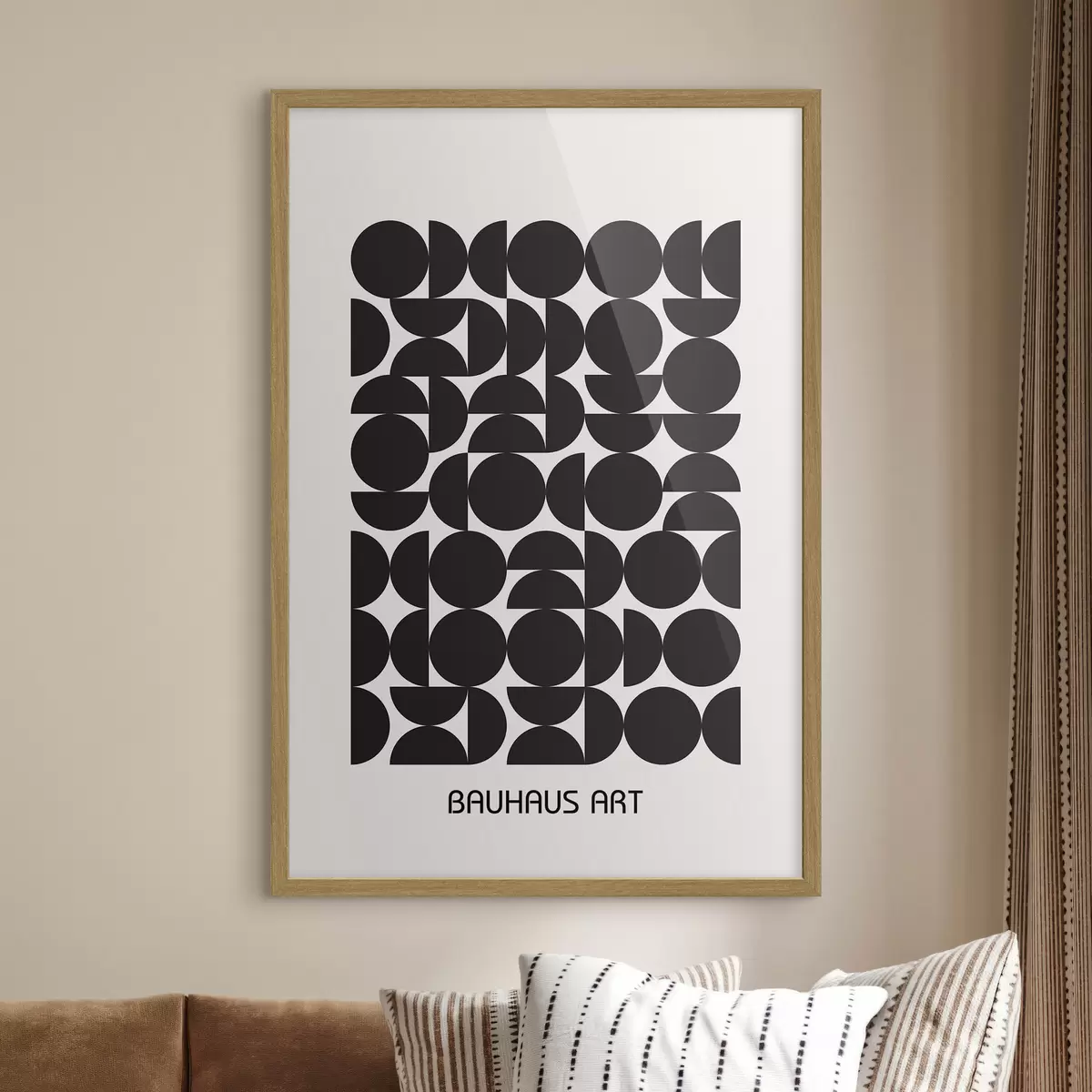 Plakat Abstrakcja geometryczna Bauhausu f39267