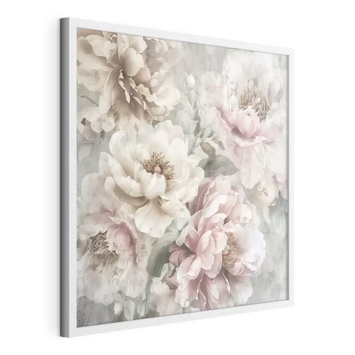 Plakat Vintage piwonie f39345